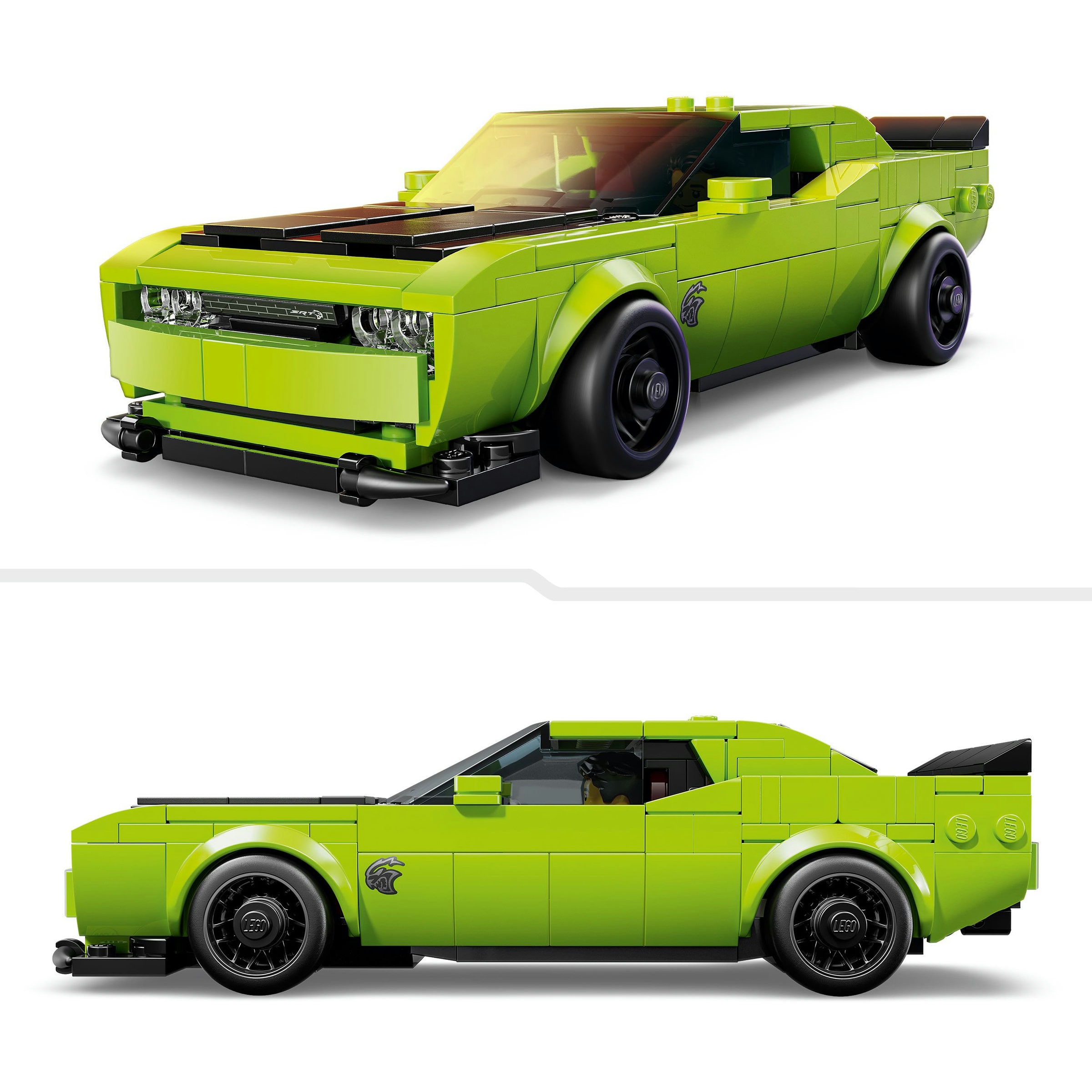 Juego de construcción Deportivo Dodge Challenger SRT Hellcat LEGO Speed Champions- 77237 5