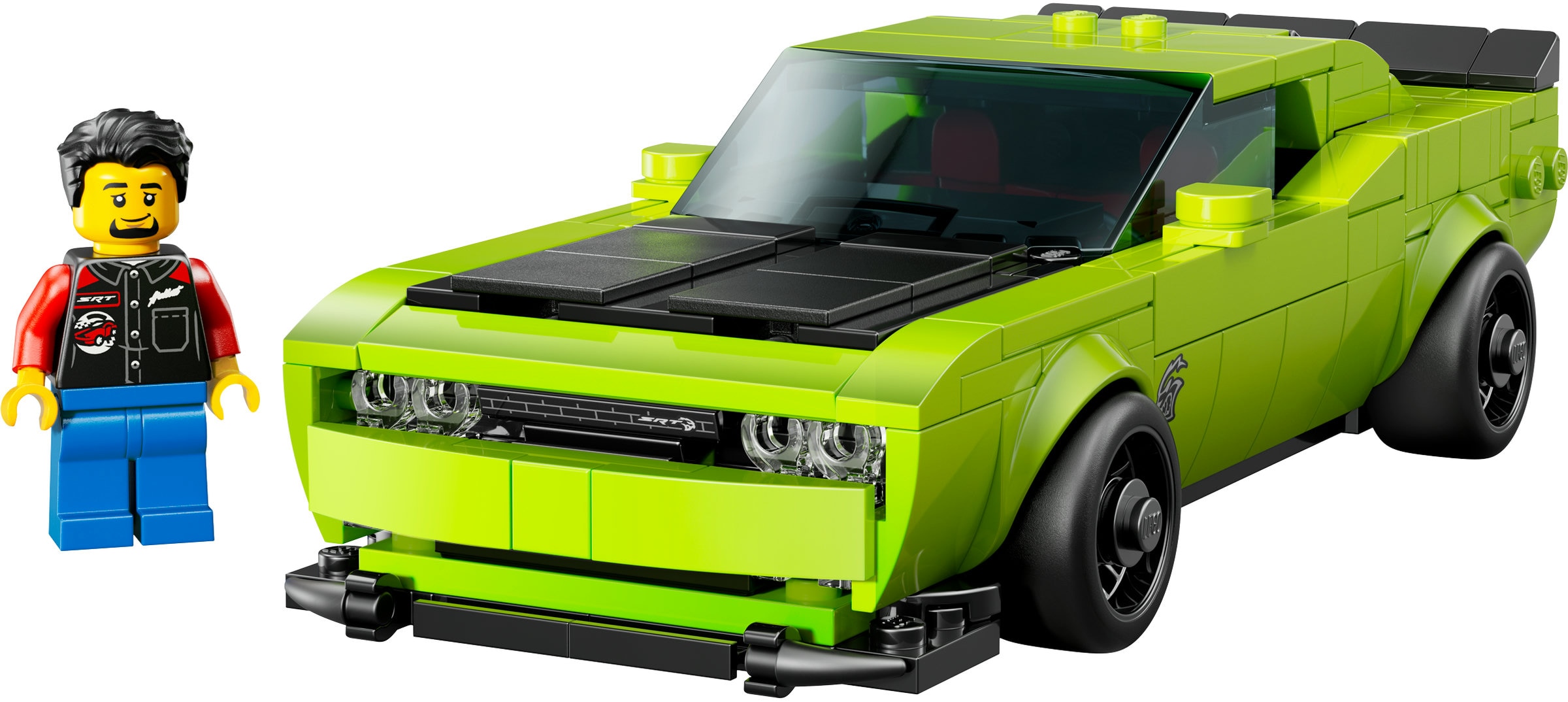 Juego de construcción Deportivo Dodge Challenger SRT Hellcat LEGO Speed Champions- 77237 8