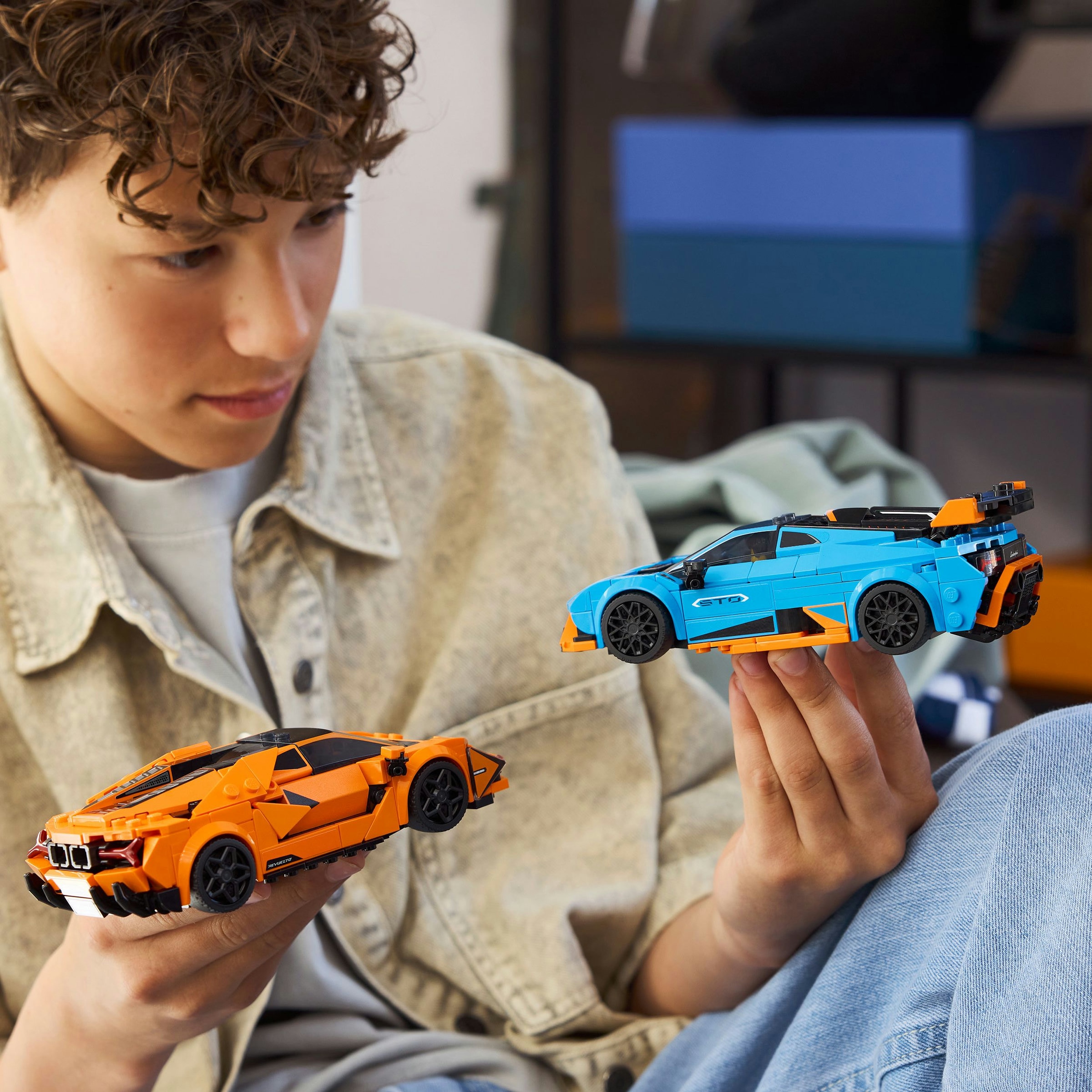 Juego de construcción Lamborghini Revuelto y Huracán STO LEGO Speed Champions - 77238 3
