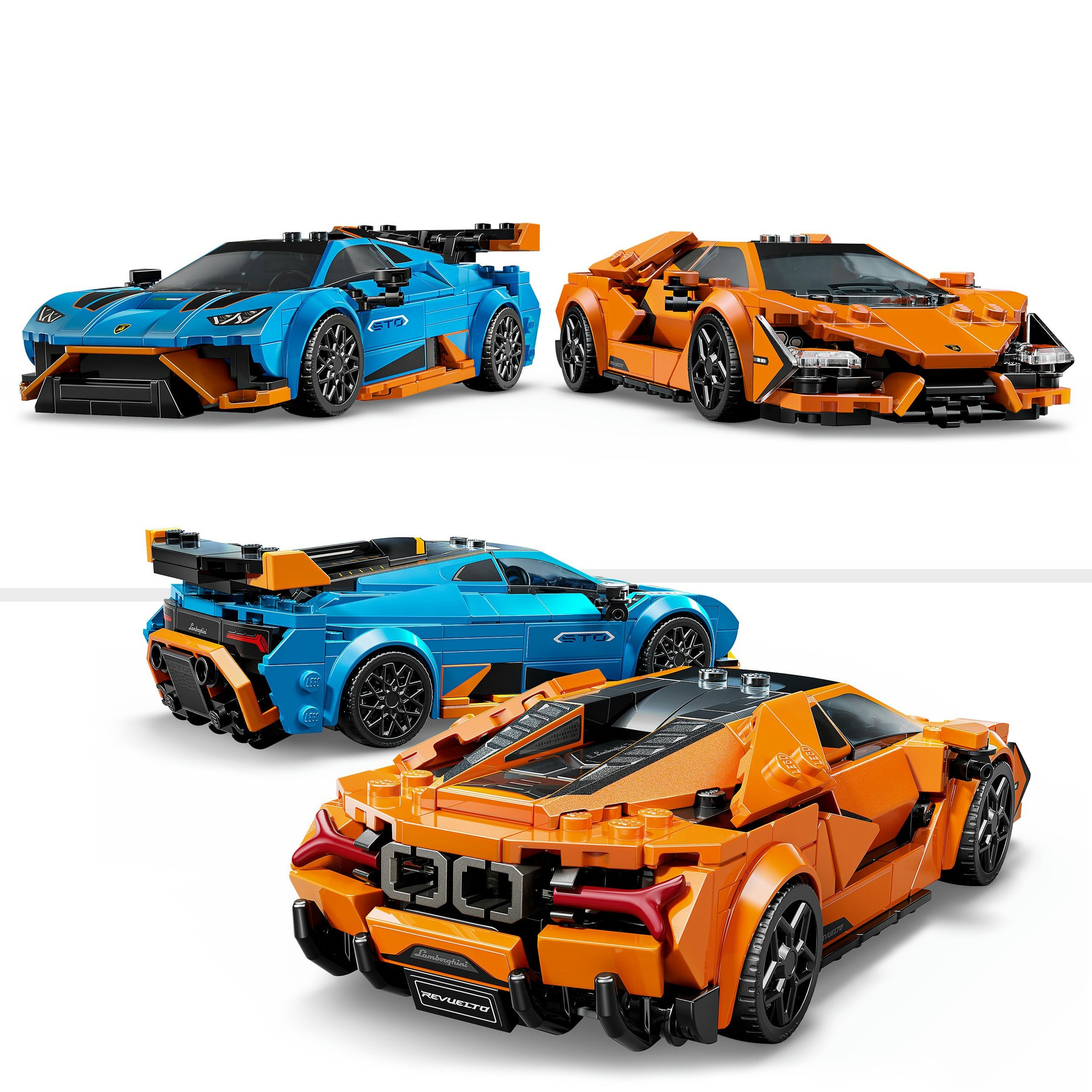 Juego de construcción Lamborghini Revuelto y Huracán STO LEGO Speed Champions - 77238 6