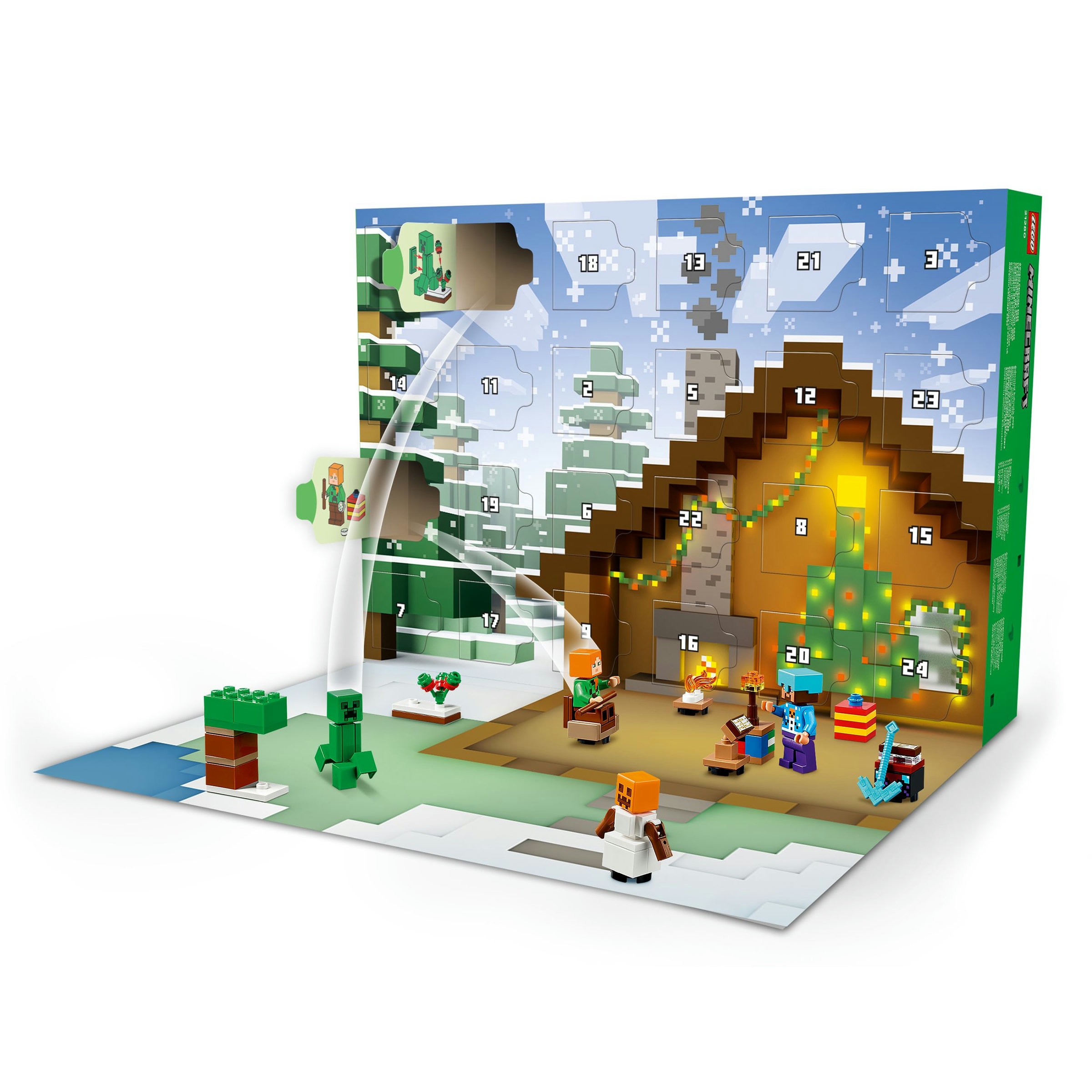Calendário do Advento de 2025 Lego Minecraft 5