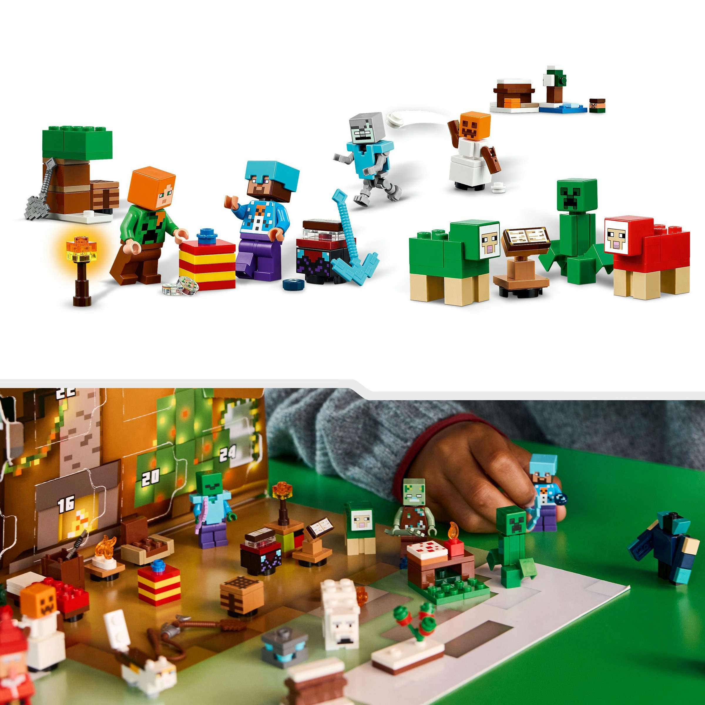 Calendário do Advento de 2025 Lego Minecraft 6