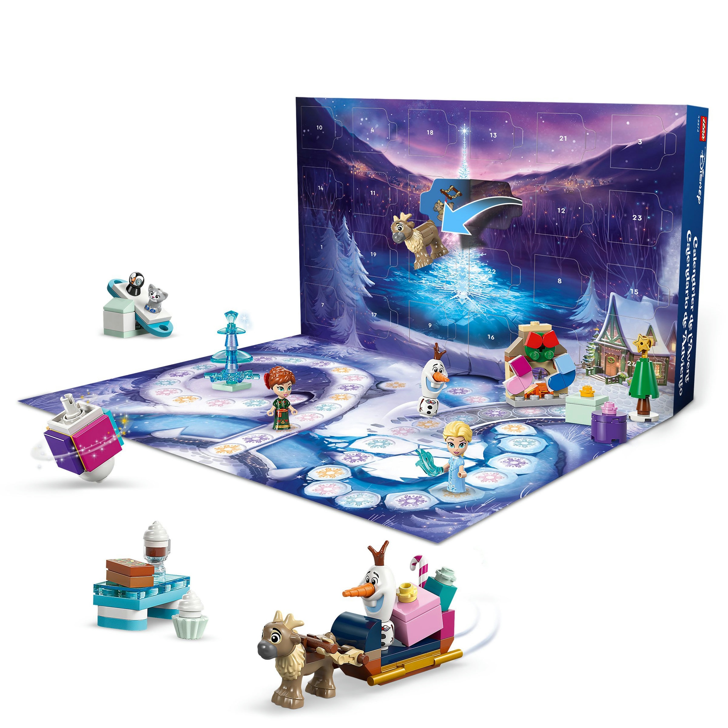 Juego de construcción Calendario de Adviento 2025 LEGO Princess - 43273 5