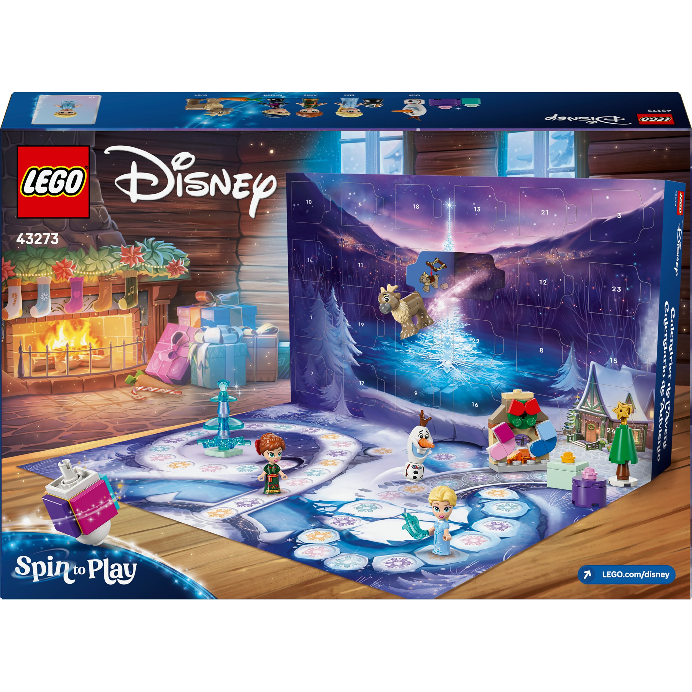 Juego de construcción Calendario de Adviento 2025 LEGO Princess - 43273 9