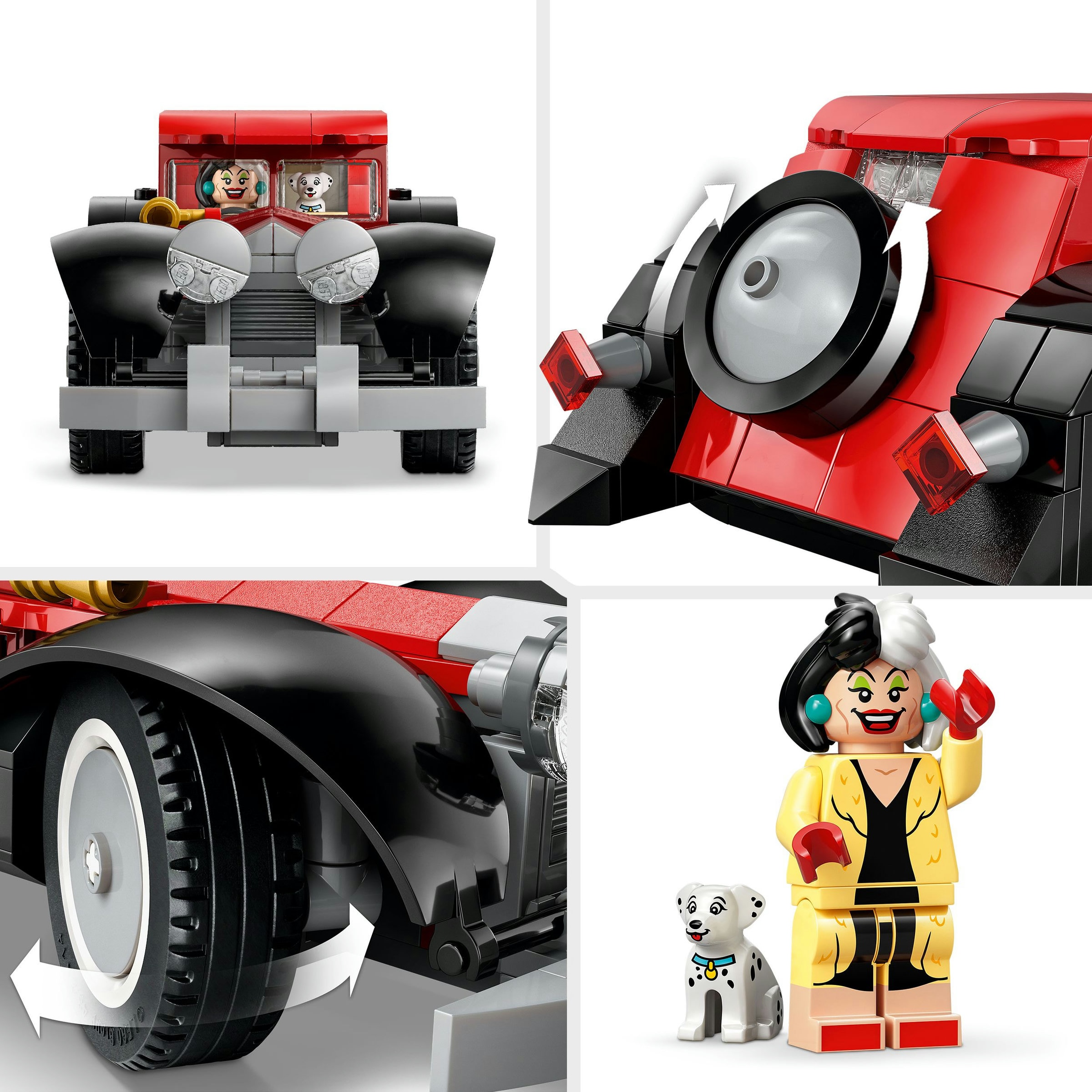 Juego de construcción Coche de Cruella de Vil LEGO Disney - 43277 6