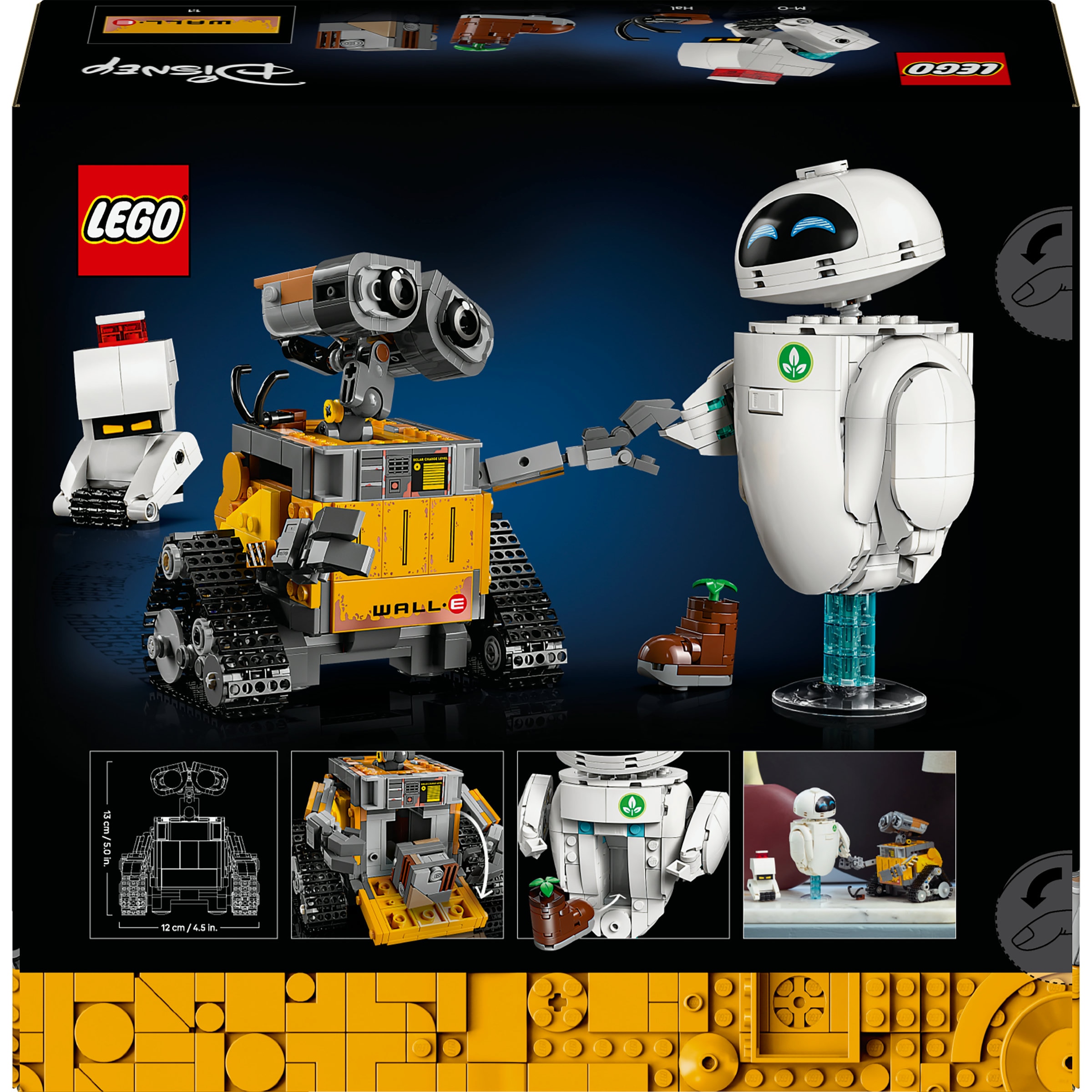 WALL-E e EVE Lego Disney 9