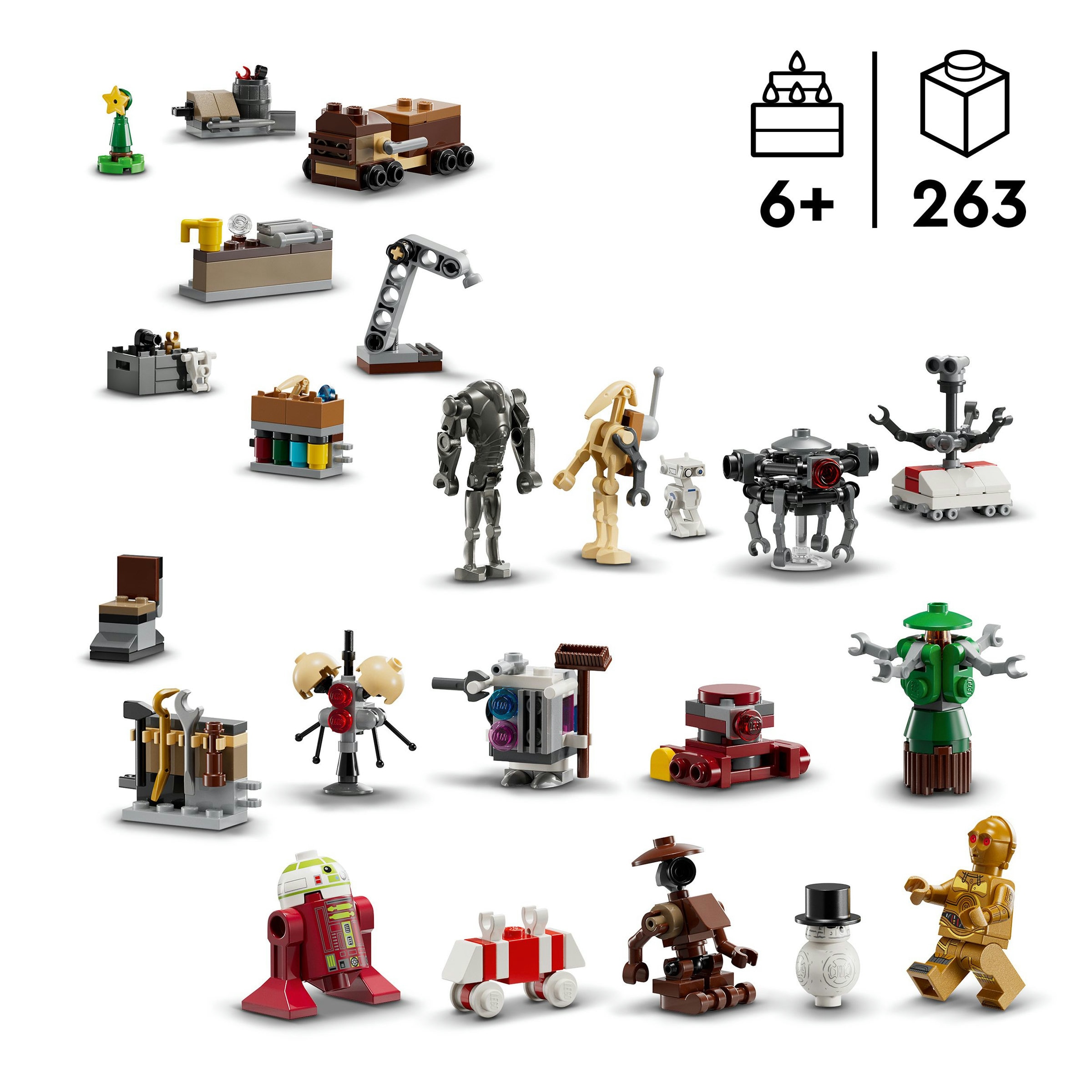Calendário do Advento de 2025 LEGO Star Wars 4