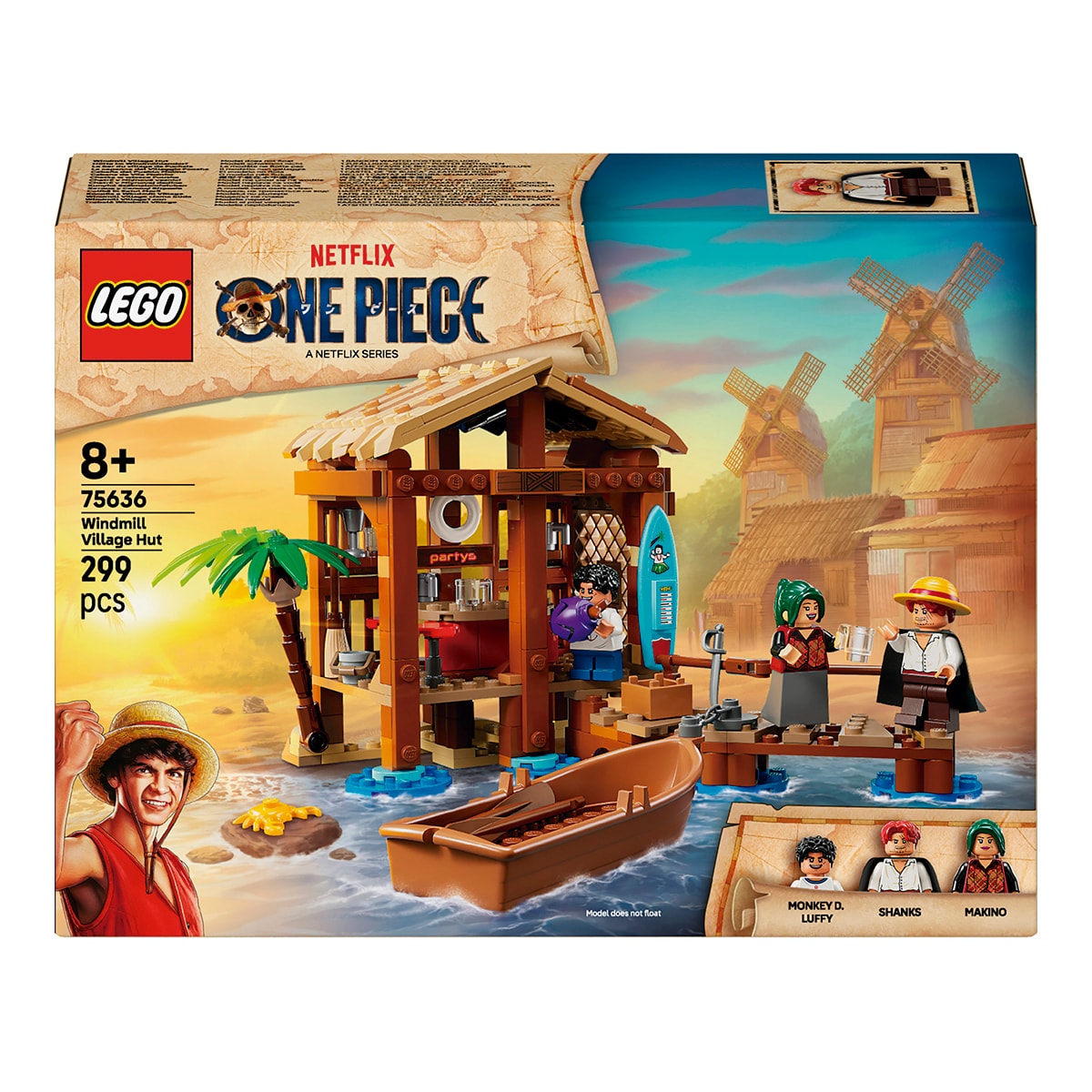 Cabana da Vila Moinho Lego One Piece 1