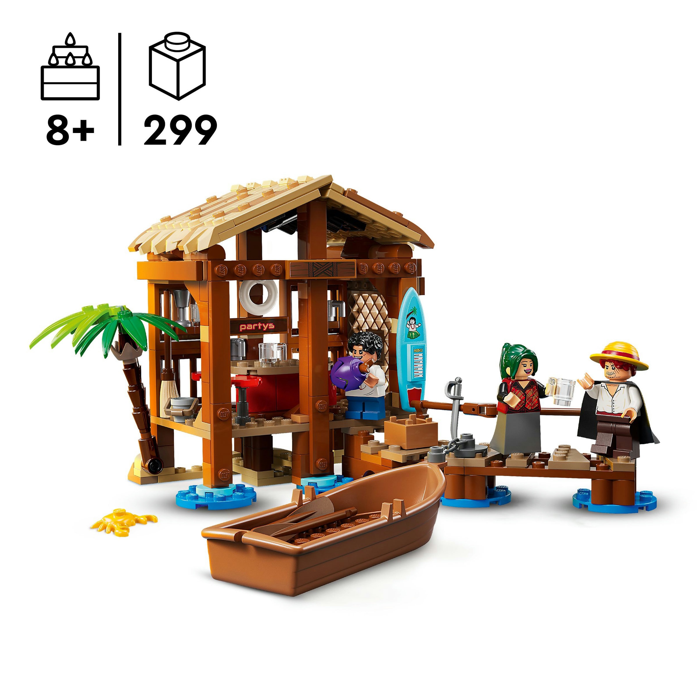 Juego de construcción Cabaña del Pueblo Molino LEGO One Piece - 75636 4