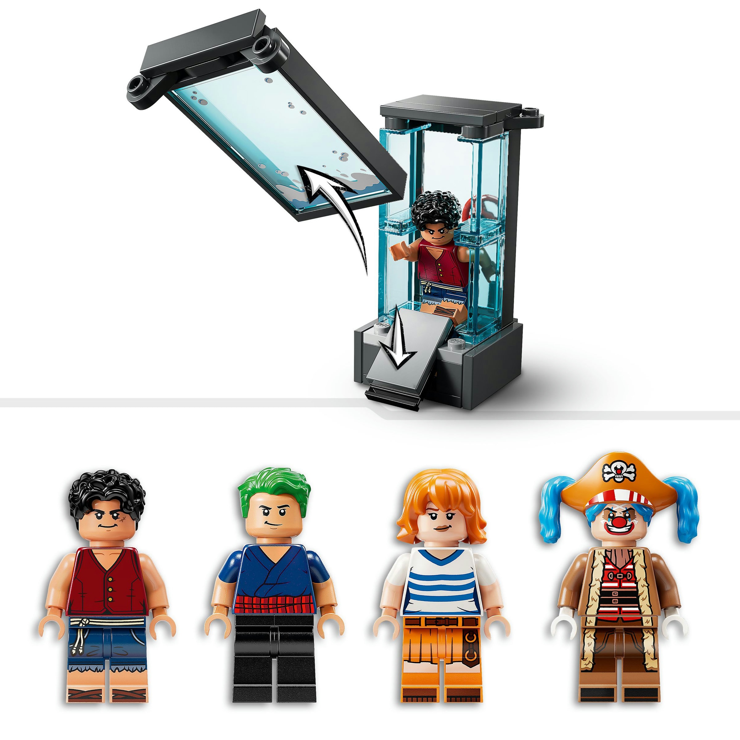 Juego de construcción Carpa de Circo de Buggy el Payaso LEGO One Piece - 75637 6