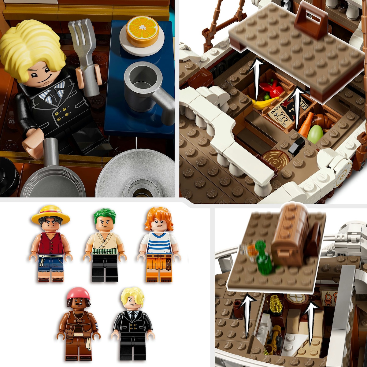 O Navio Pirata Going Merry Lego One Piece 6