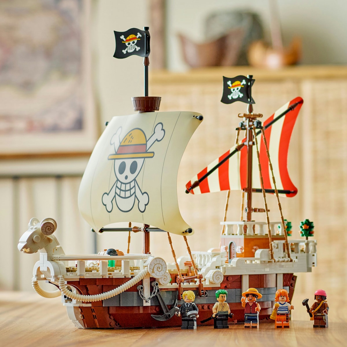 O Navio Pirata Going Merry Lego One Piece 7