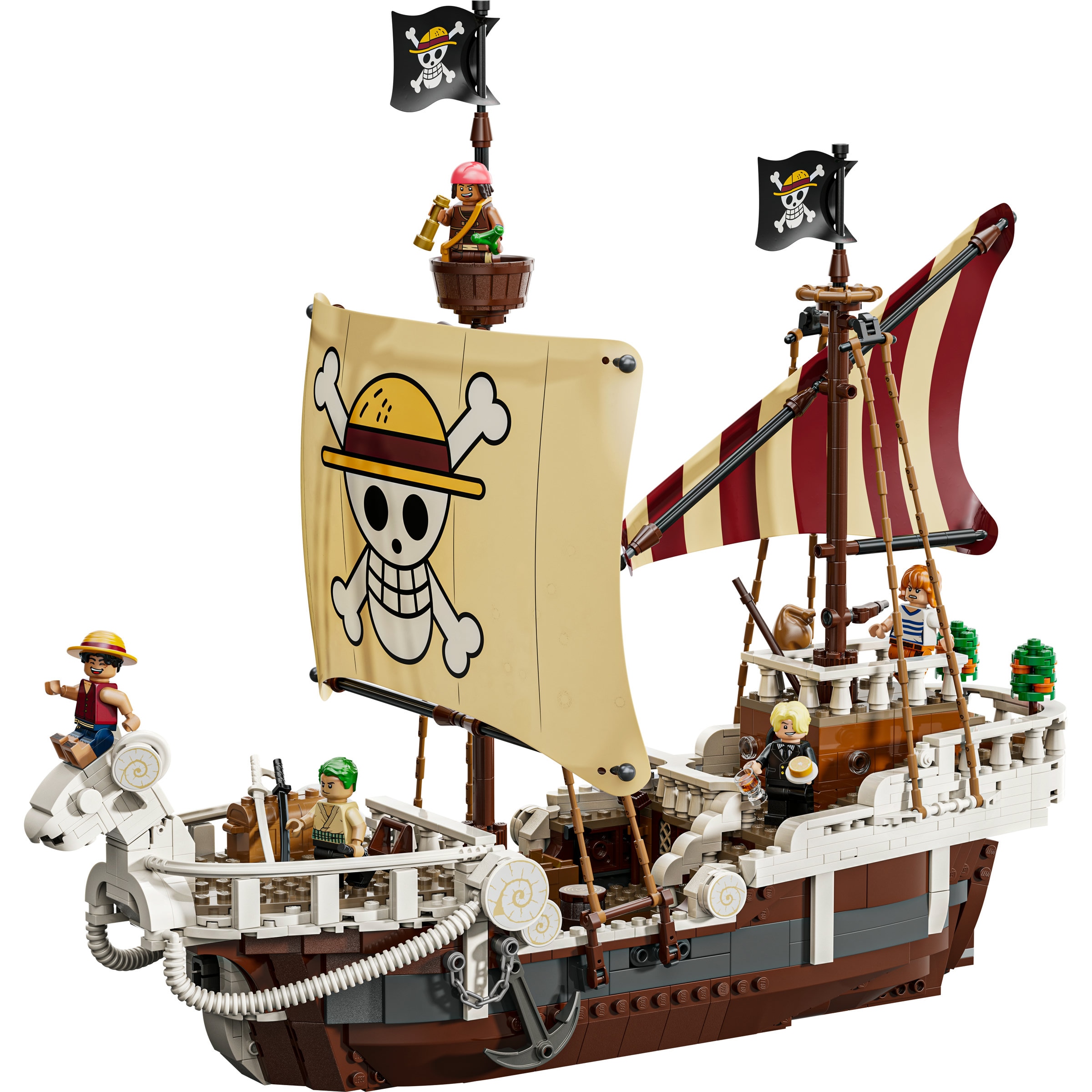 O Navio Pirata Going Merry Lego One Piece 8