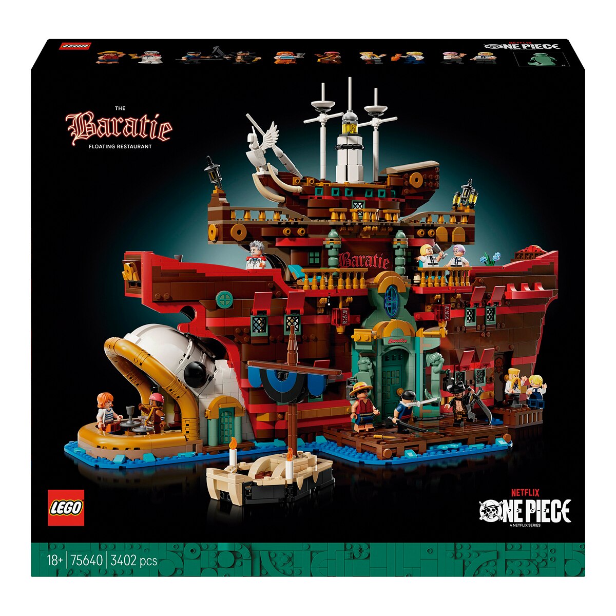 LEGO – Juego de construcción Restaurante Flotante Baratie LEGO One Piece.