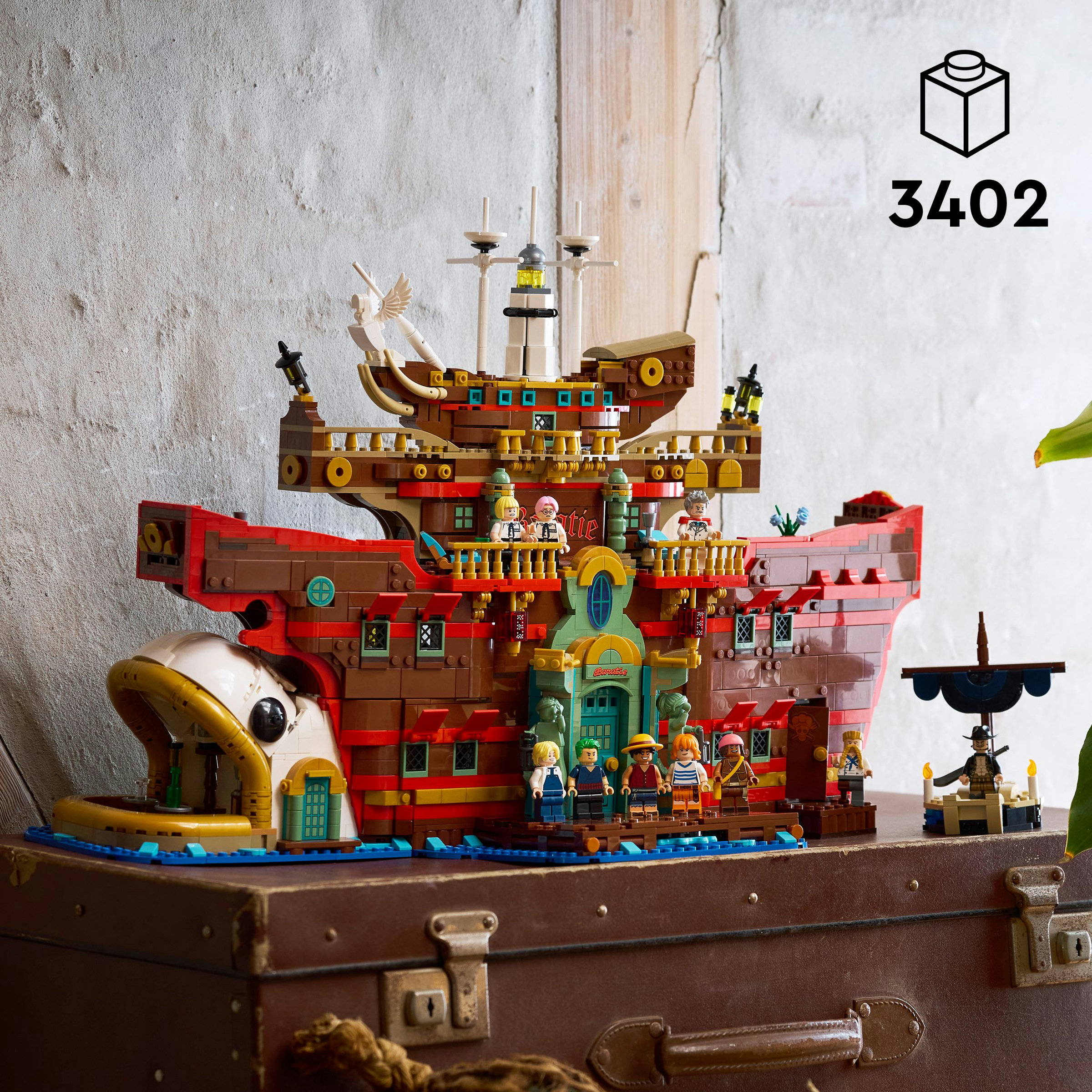 Juego de construcción Restaurante Flotante Baratie LEGO One Piece - 75640 4