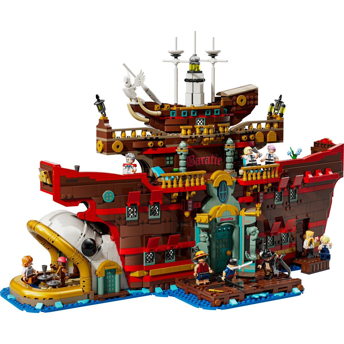 Juego de construcción Restaurante Flotante Baratie LEGO One Piece - 75640 8