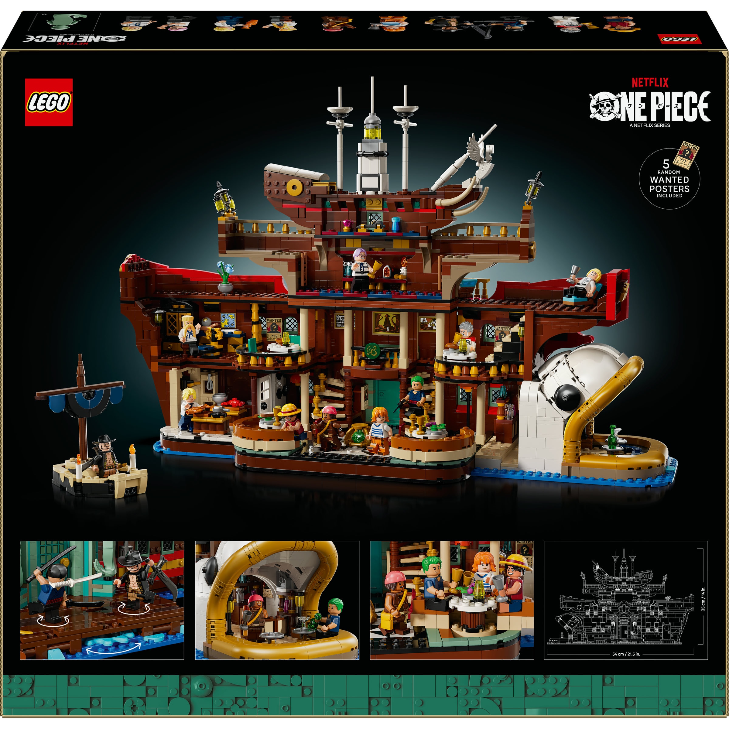 Juego de construcción Restaurante Flotante Baratie LEGO One Piece - 75640 9