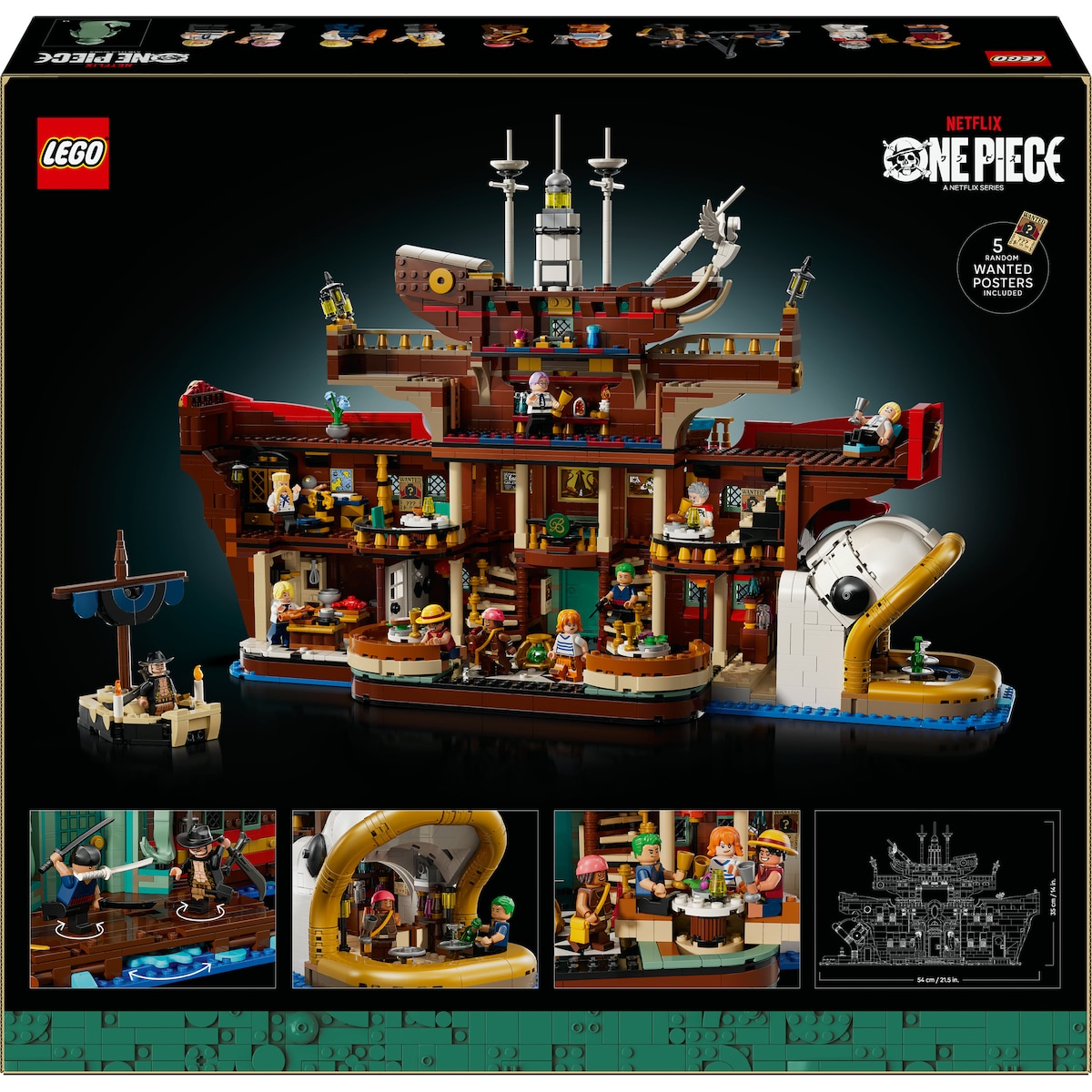 Juego de construcción Restaurante Flotante Baratie LEGO One Piece - 75640 9