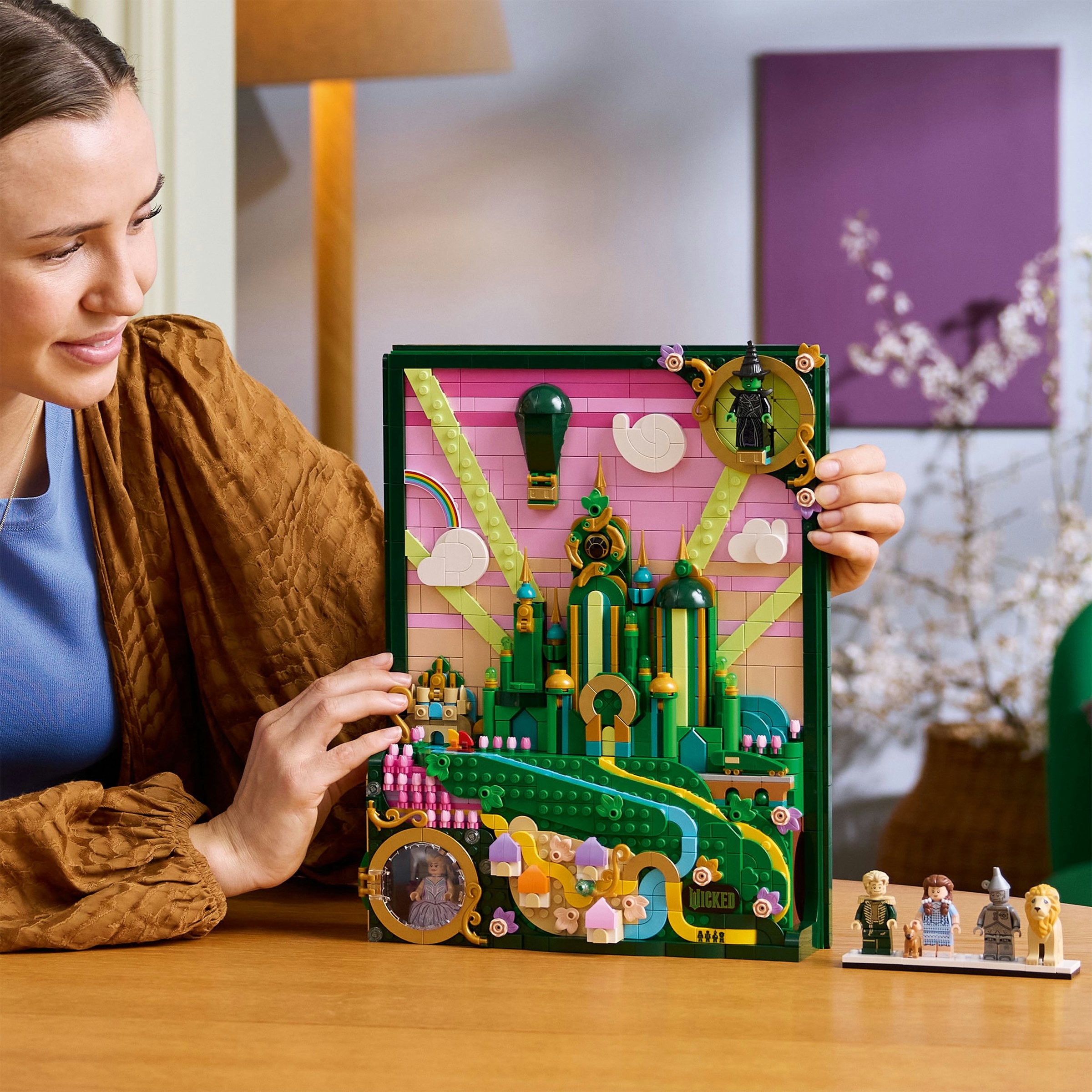 Juego de construcción Arte Mural: Emerald City Universal LEGO - 75685 3