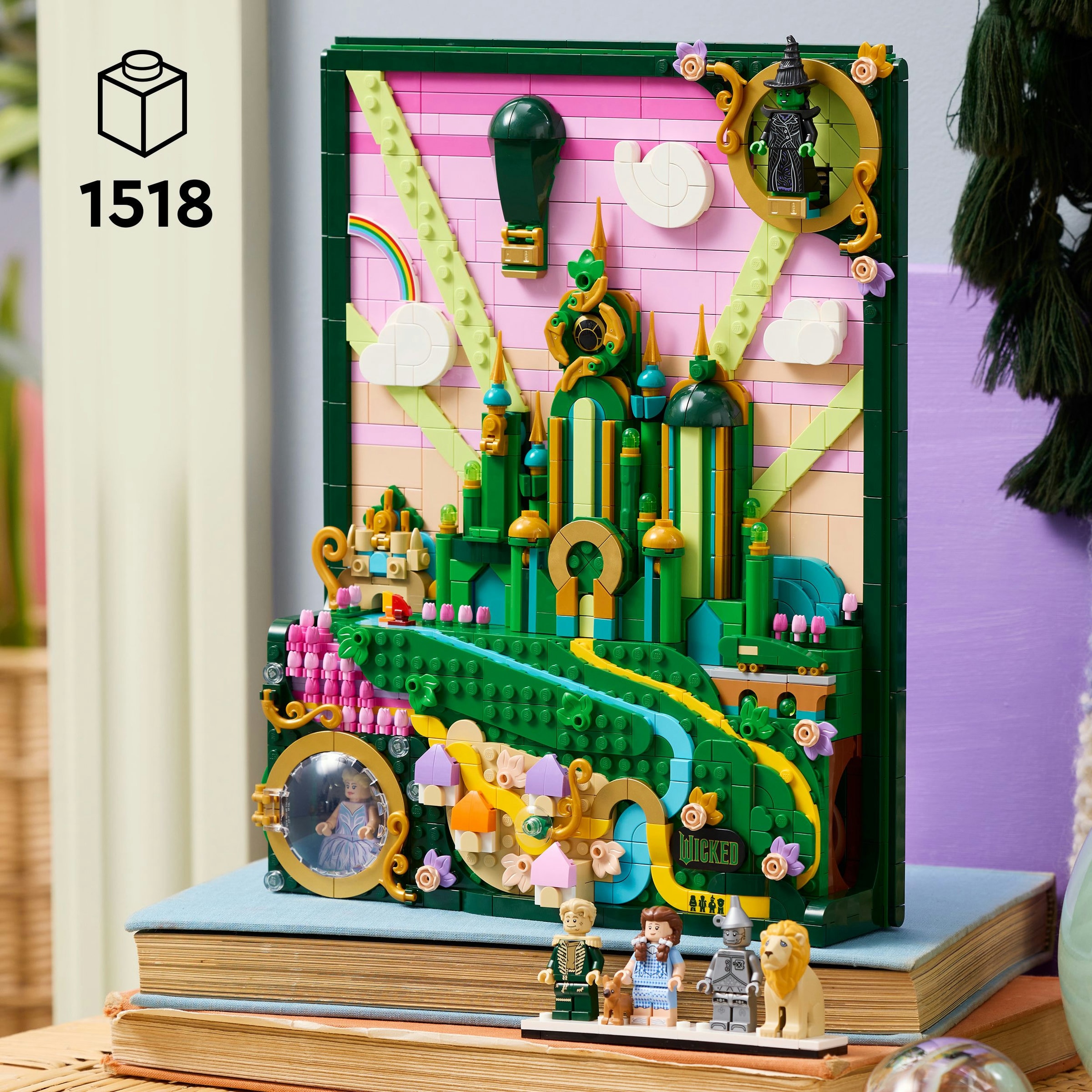 Juego de construcción Arte Mural: Emerald City Universal LEGO - 75685 4