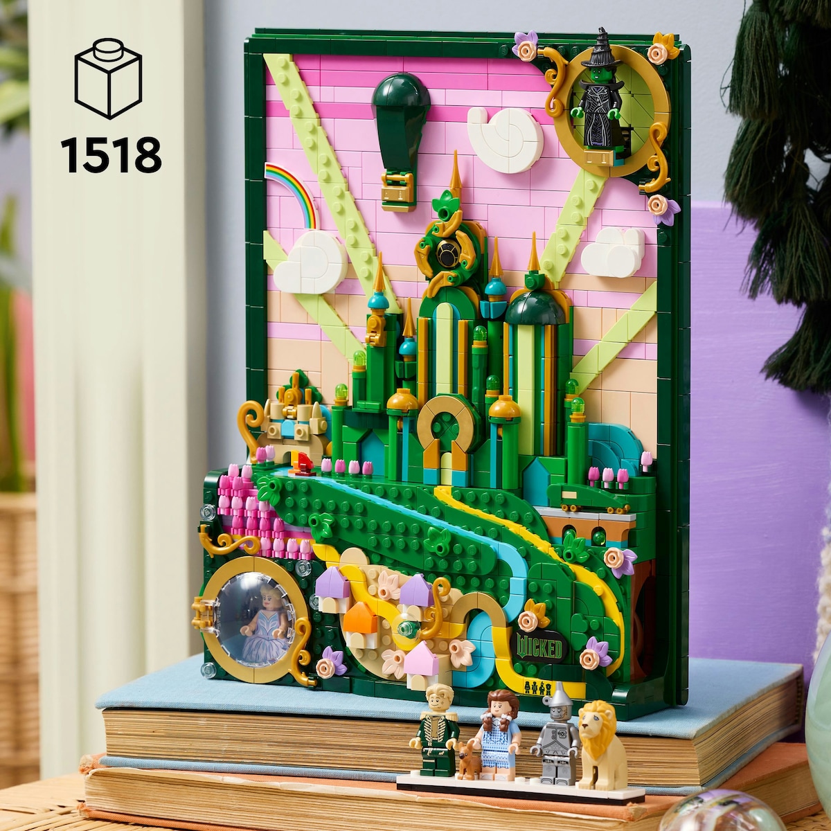 Arte de Parede de Emerald City Lego Wicked 4