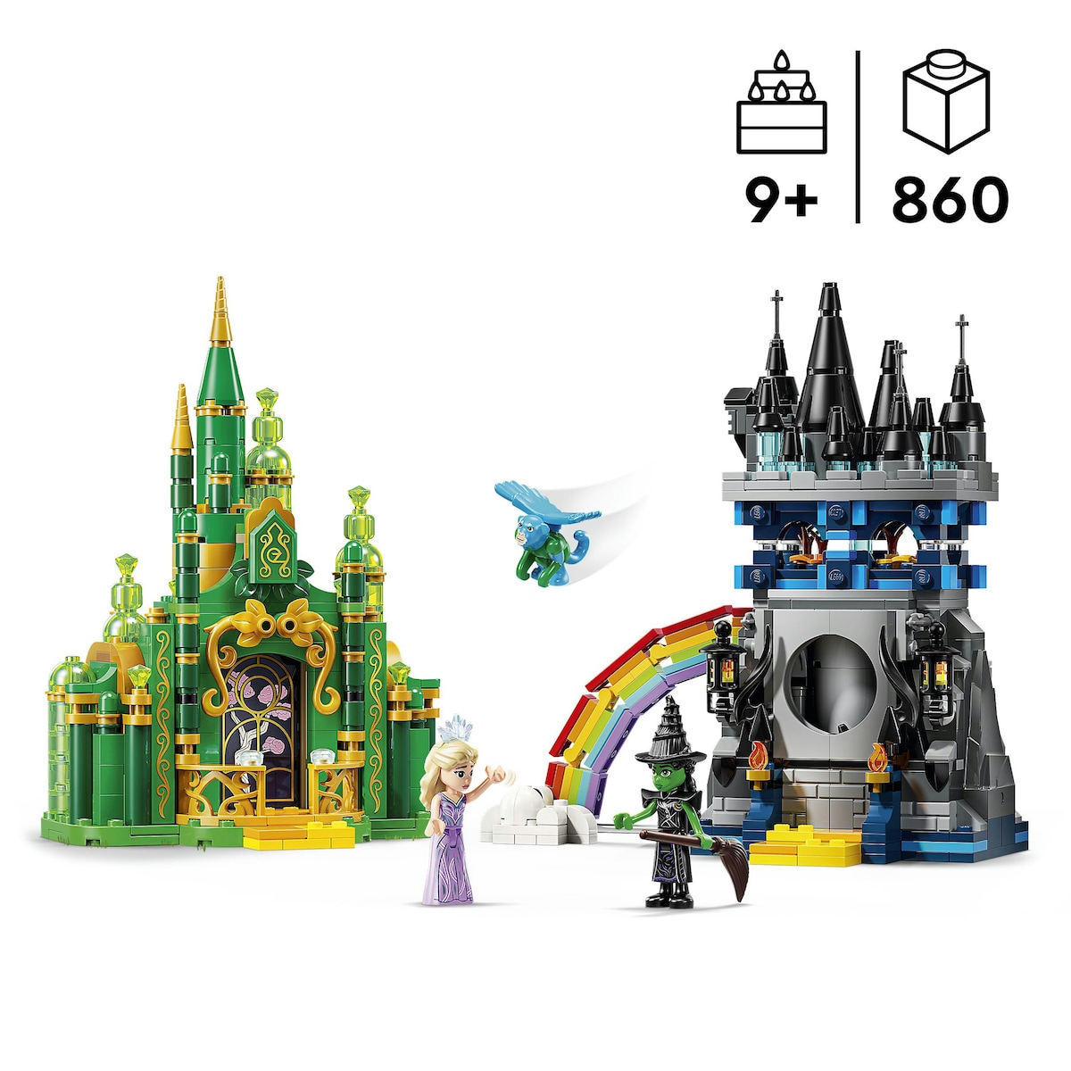 Emerald City e Castelo de Kiamo Ko Lego Wicked 4