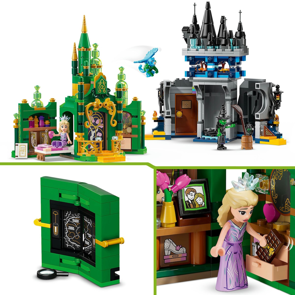 Emerald City e Castelo de Kiamo Ko Lego Wicked 5