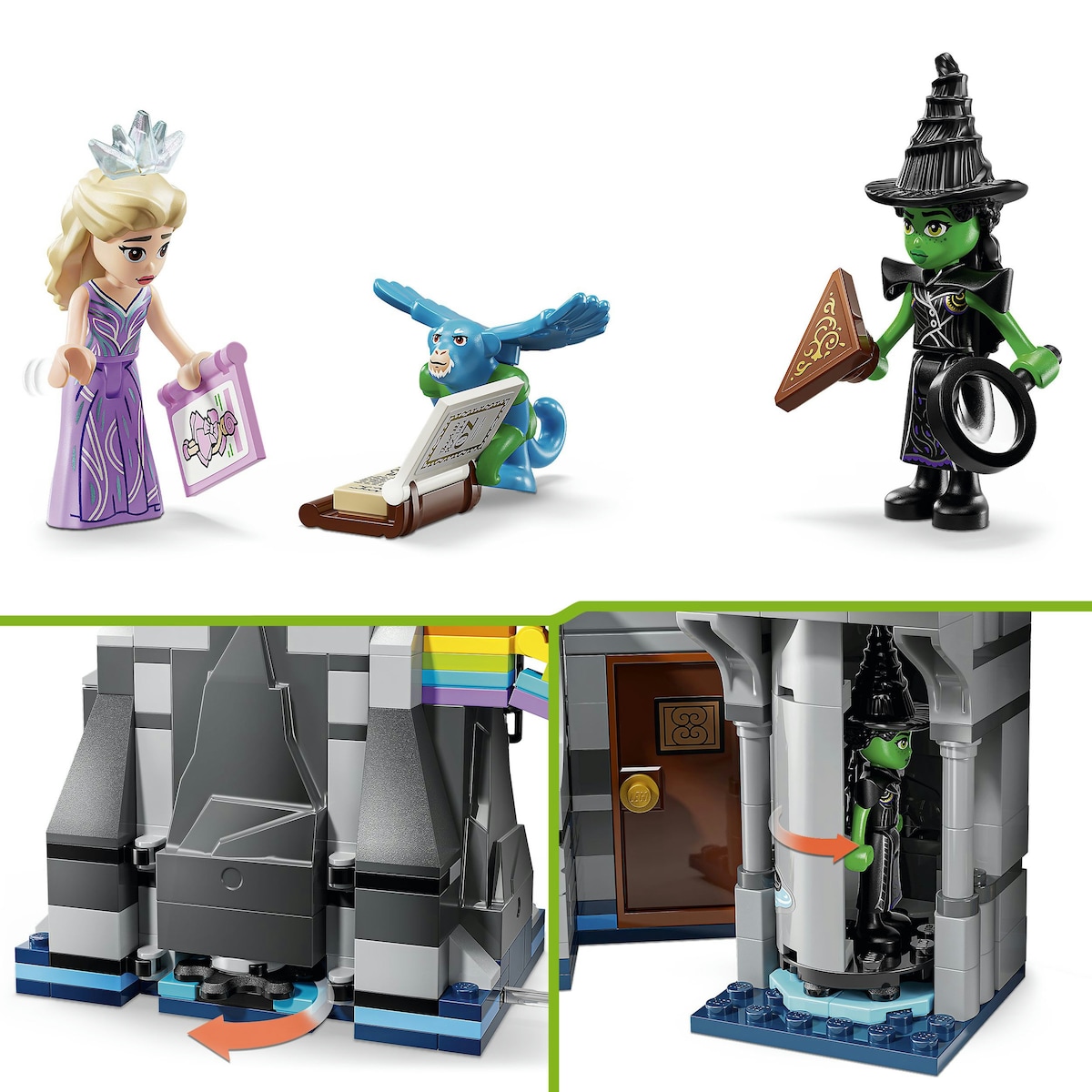 Emerald City e Castelo de Kiamo Ko Lego Wicked 6