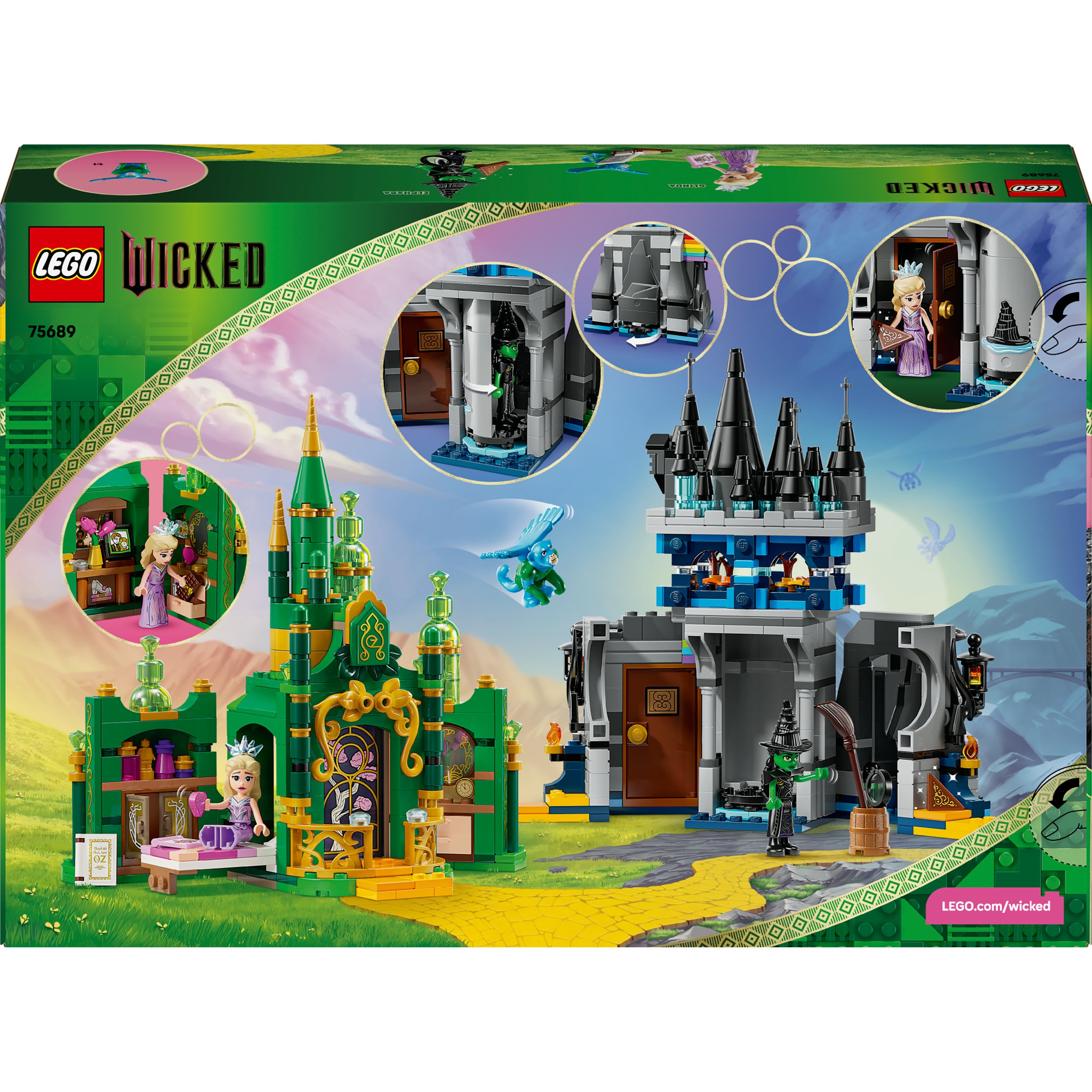 Emerald City e Castelo de Kiamo Ko Lego Wicked 9