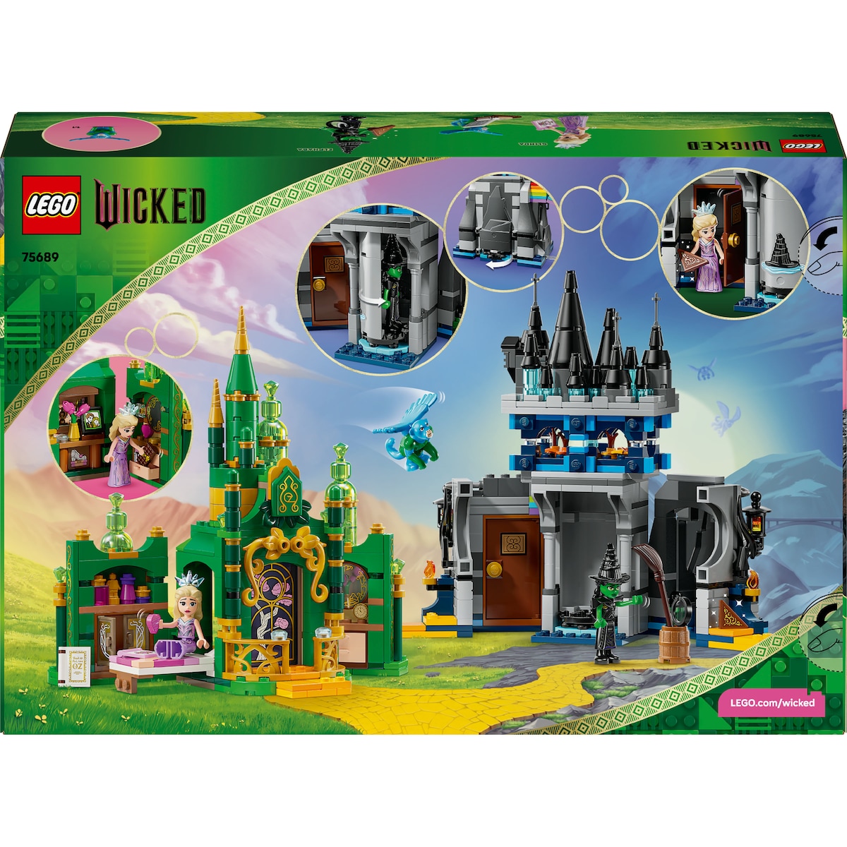 Emerald City e Castelo de Kiamo Ko Lego Wicked 9