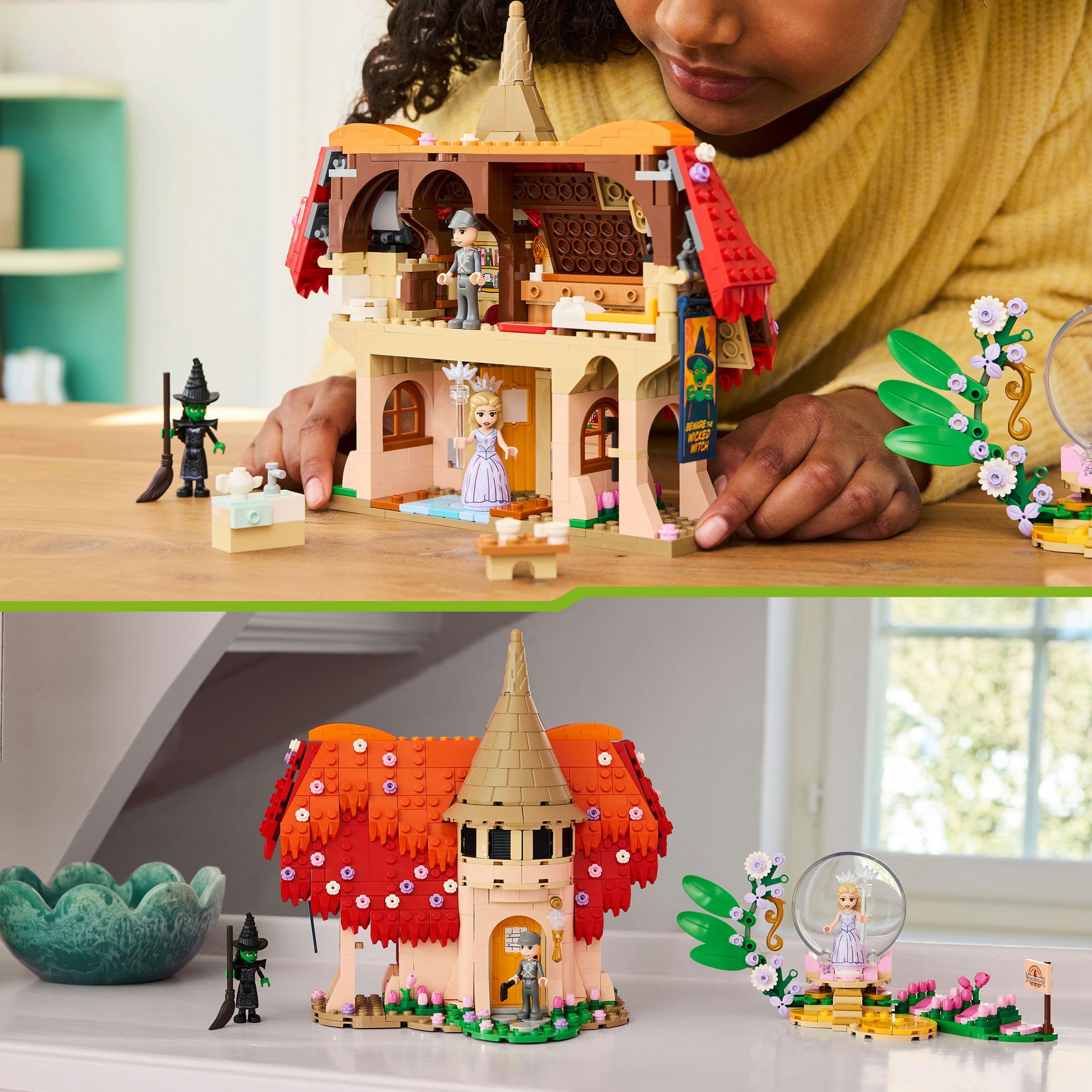 Juego de construcción Glinda y Elphaba Visitan Munchkinland Universal LEGO - 75690 7