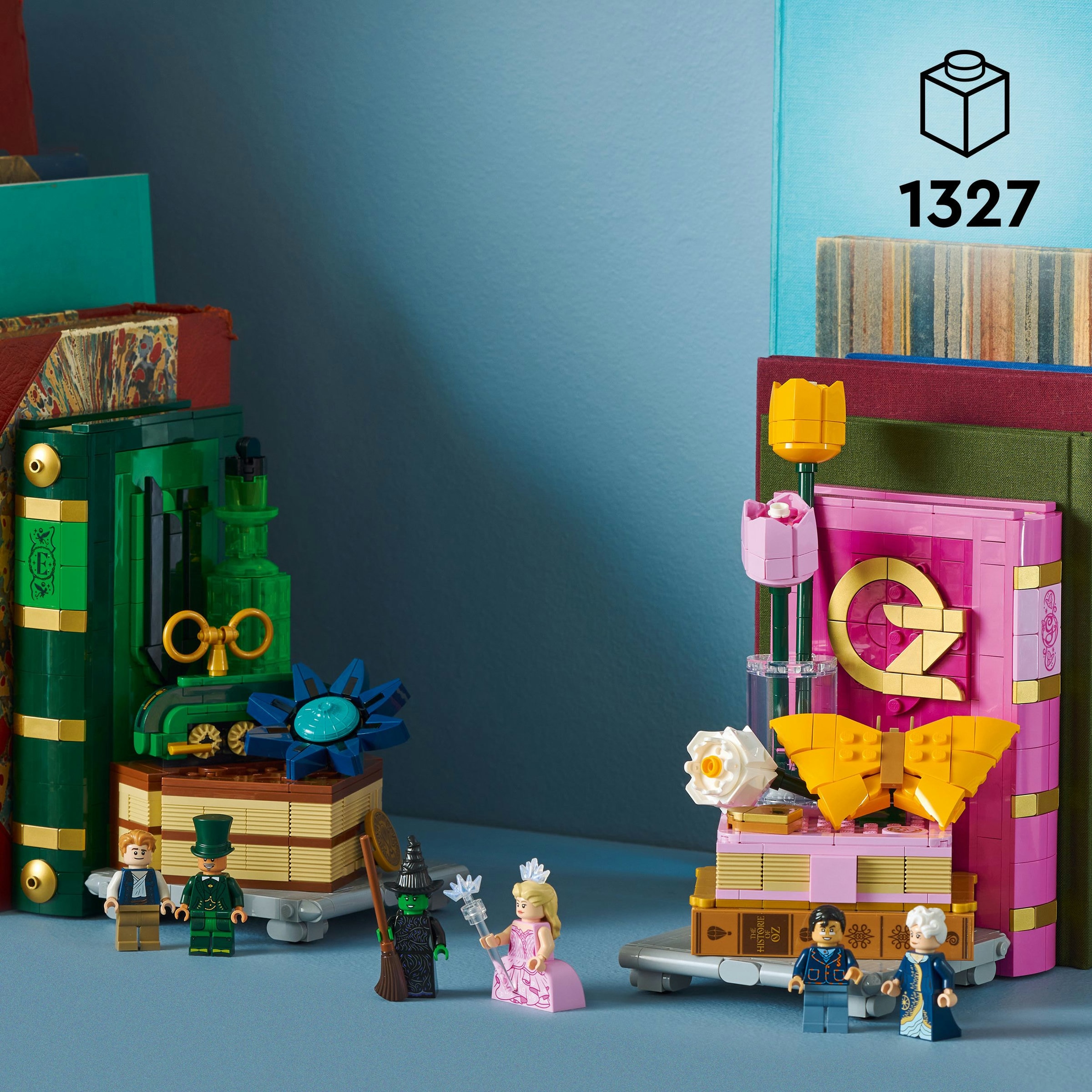 Juego de construcción Sujetalibros de Glinda y Elphaba Universal LEGO - 75691 4
