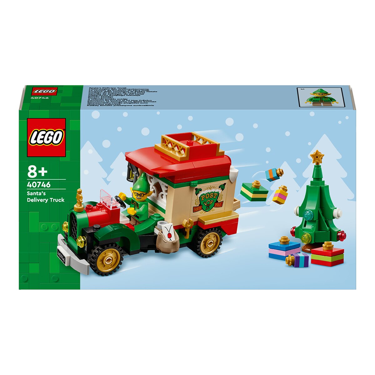 Camião de Entregas do Pai Natal Lego 1