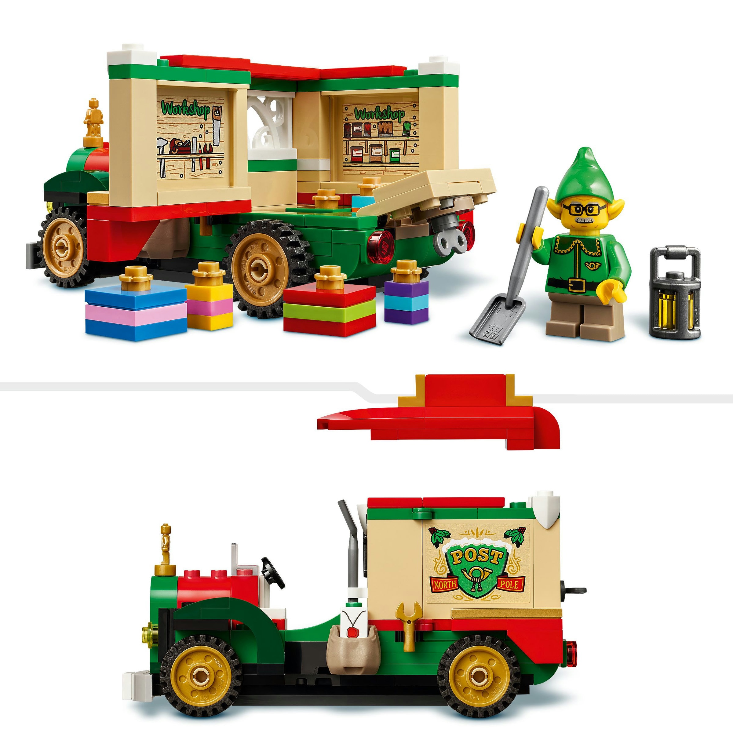 Camião de Entregas do Pai Natal Lego 4