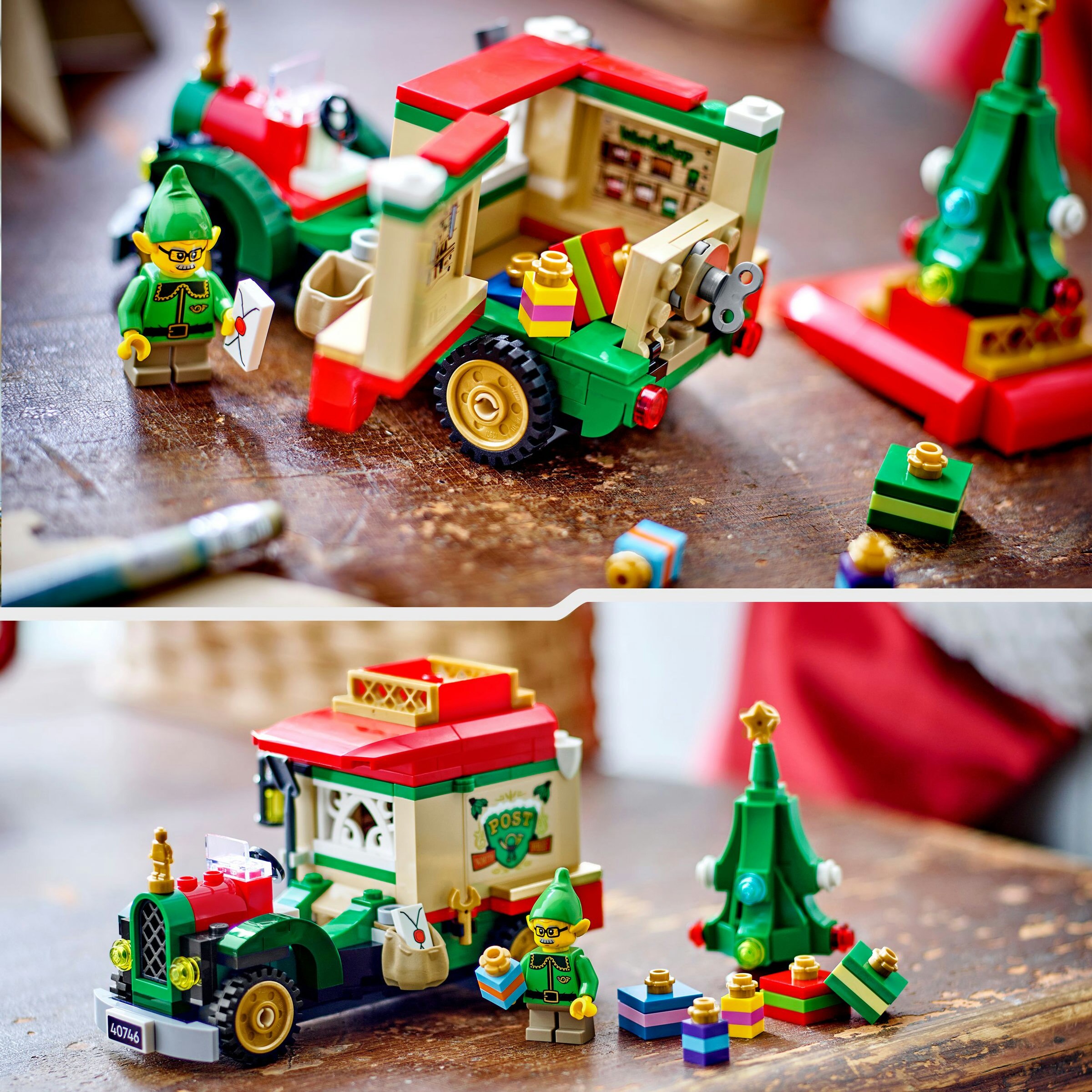 Camião de Entregas do Pai Natal Lego 6