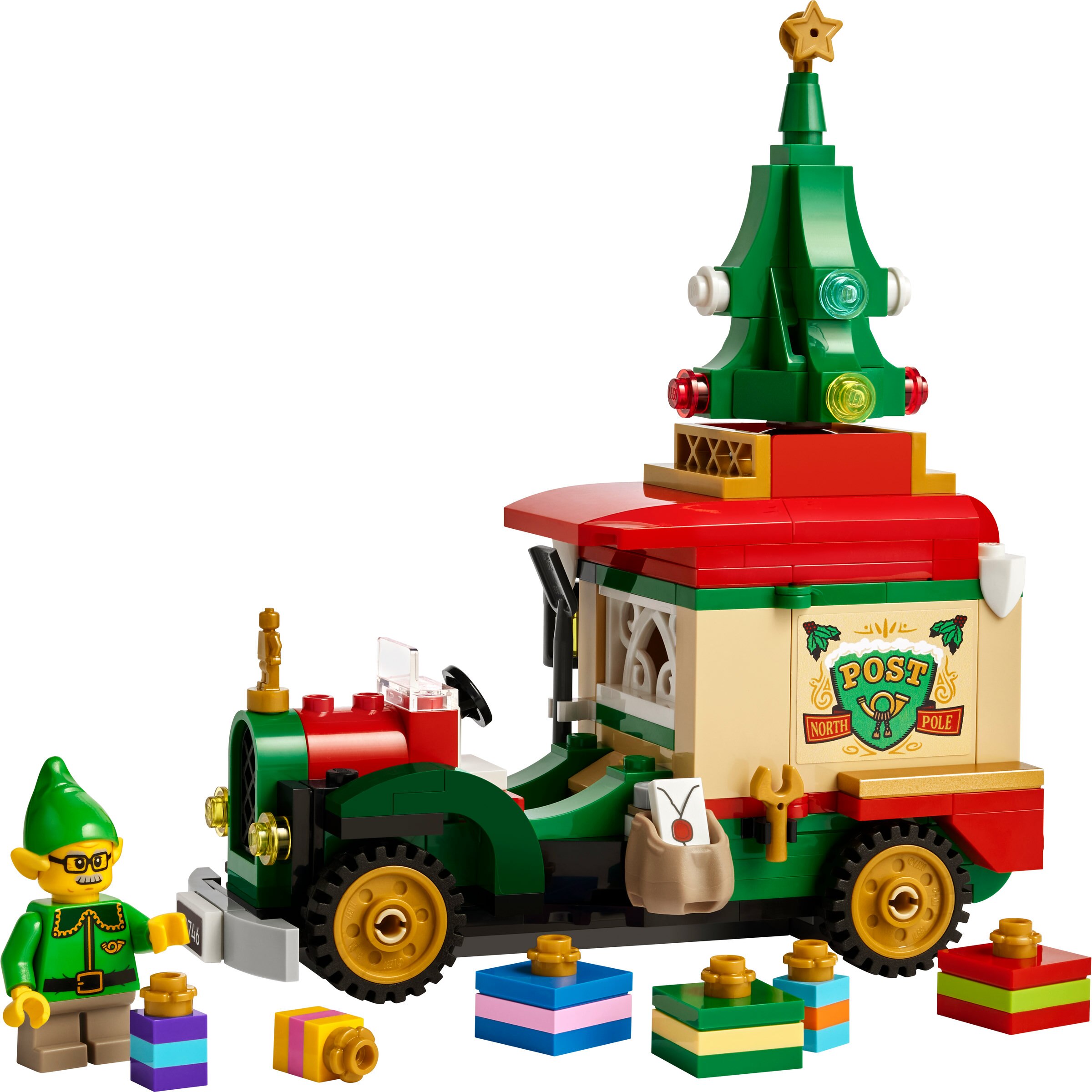 Camião de Entregas do Pai Natal Lego 7