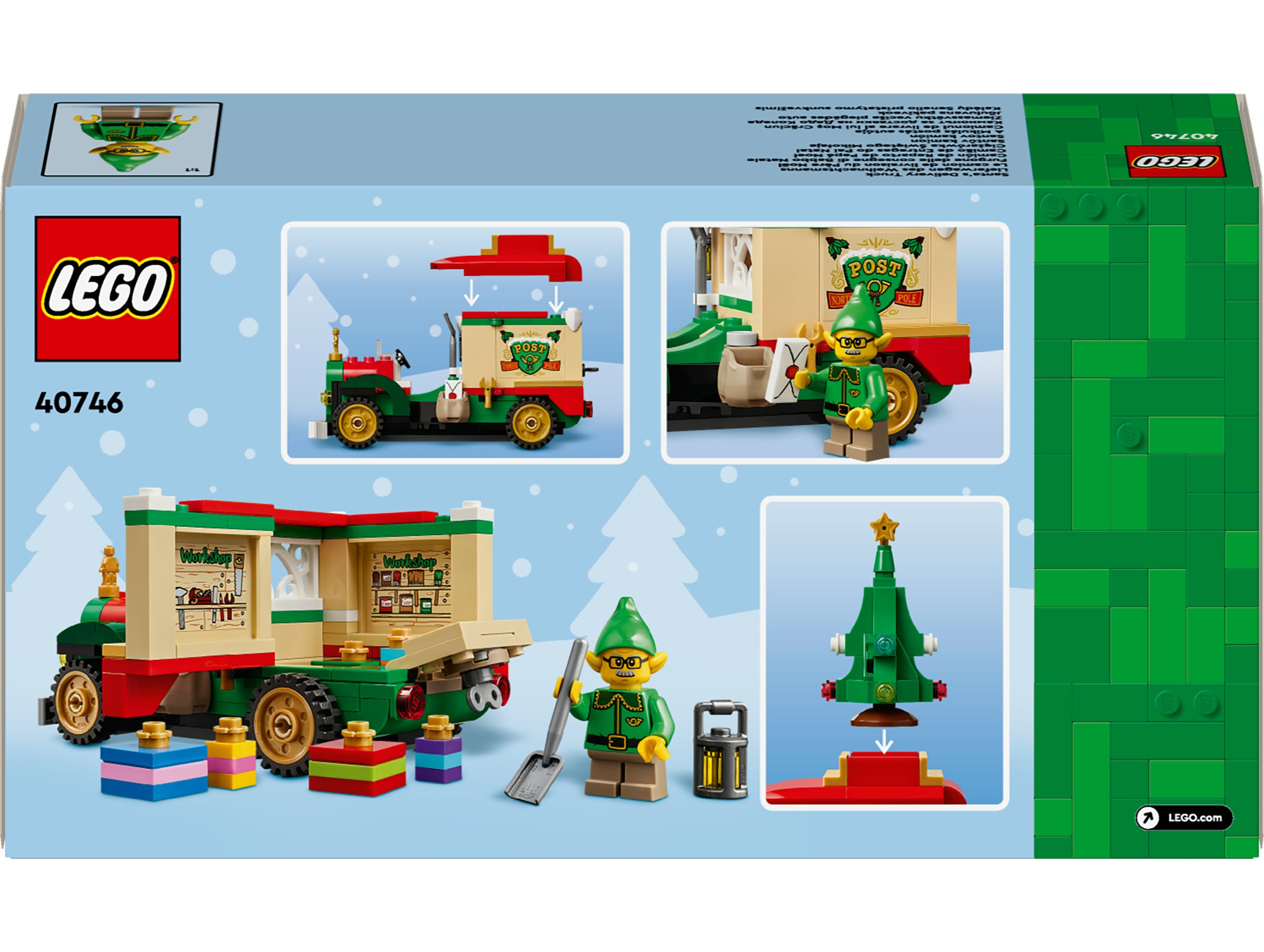 Camião de Entregas do Pai Natal Lego 8
