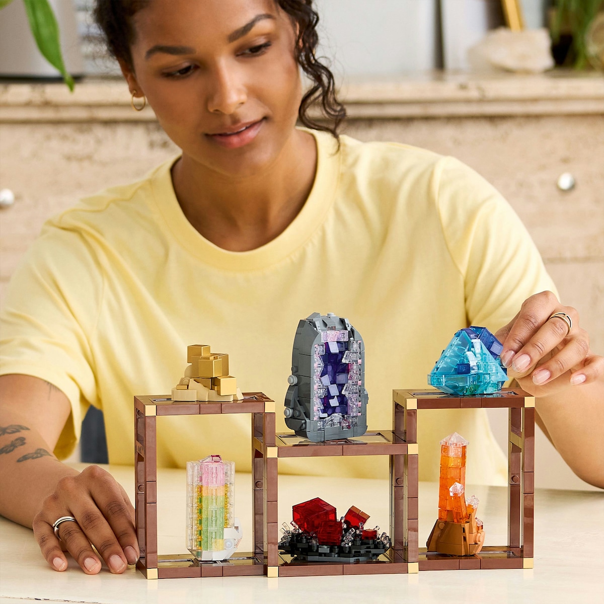 Coleção de Minerais Lego Ideas 3