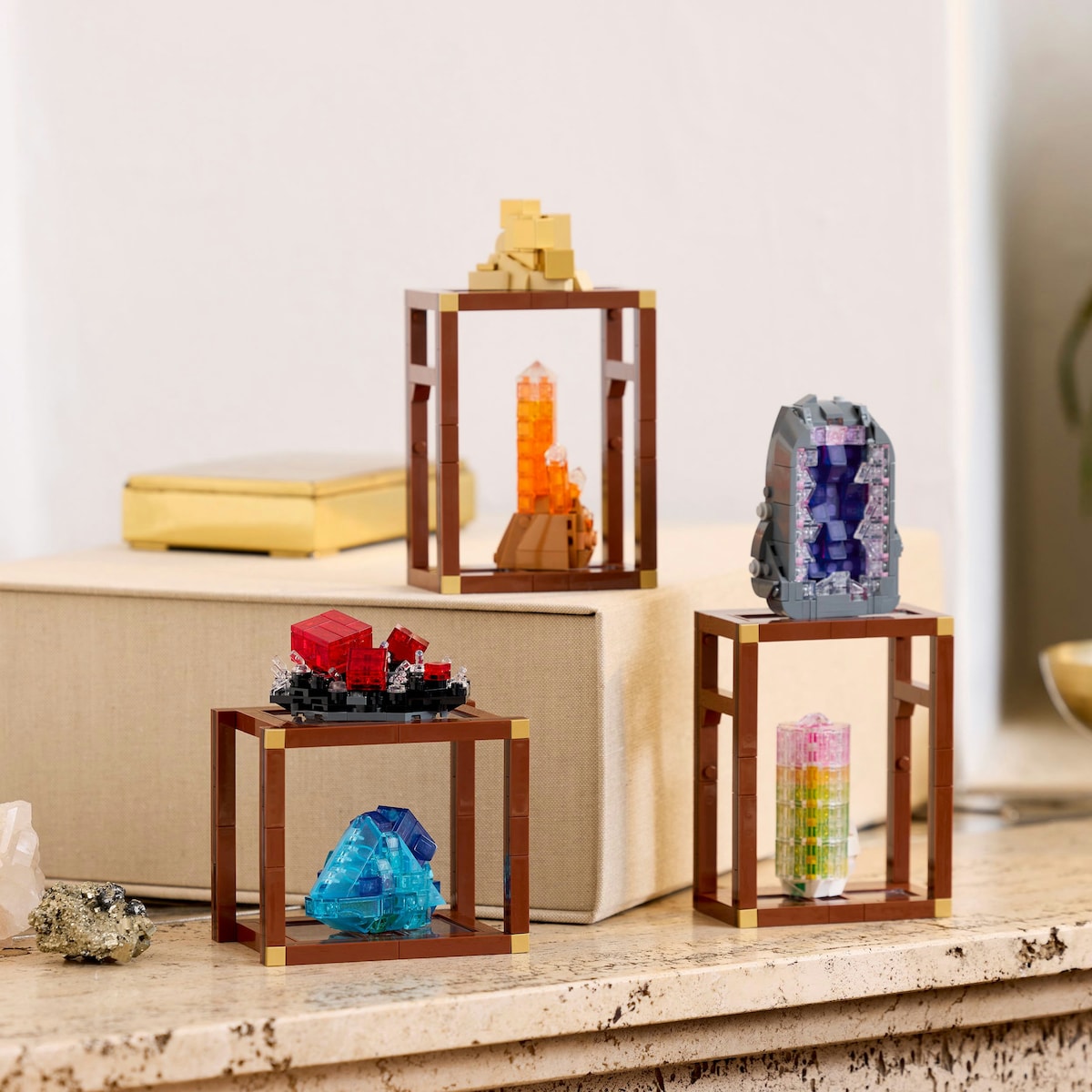 Coleção de Minerais Lego Ideas 5