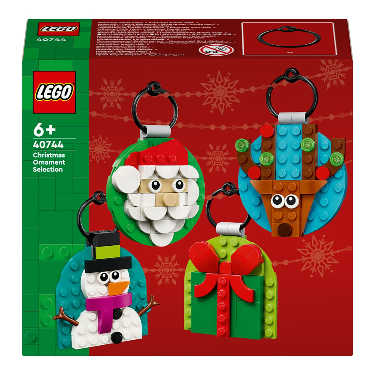 Seleção de Enfeites de Natal Lego 1