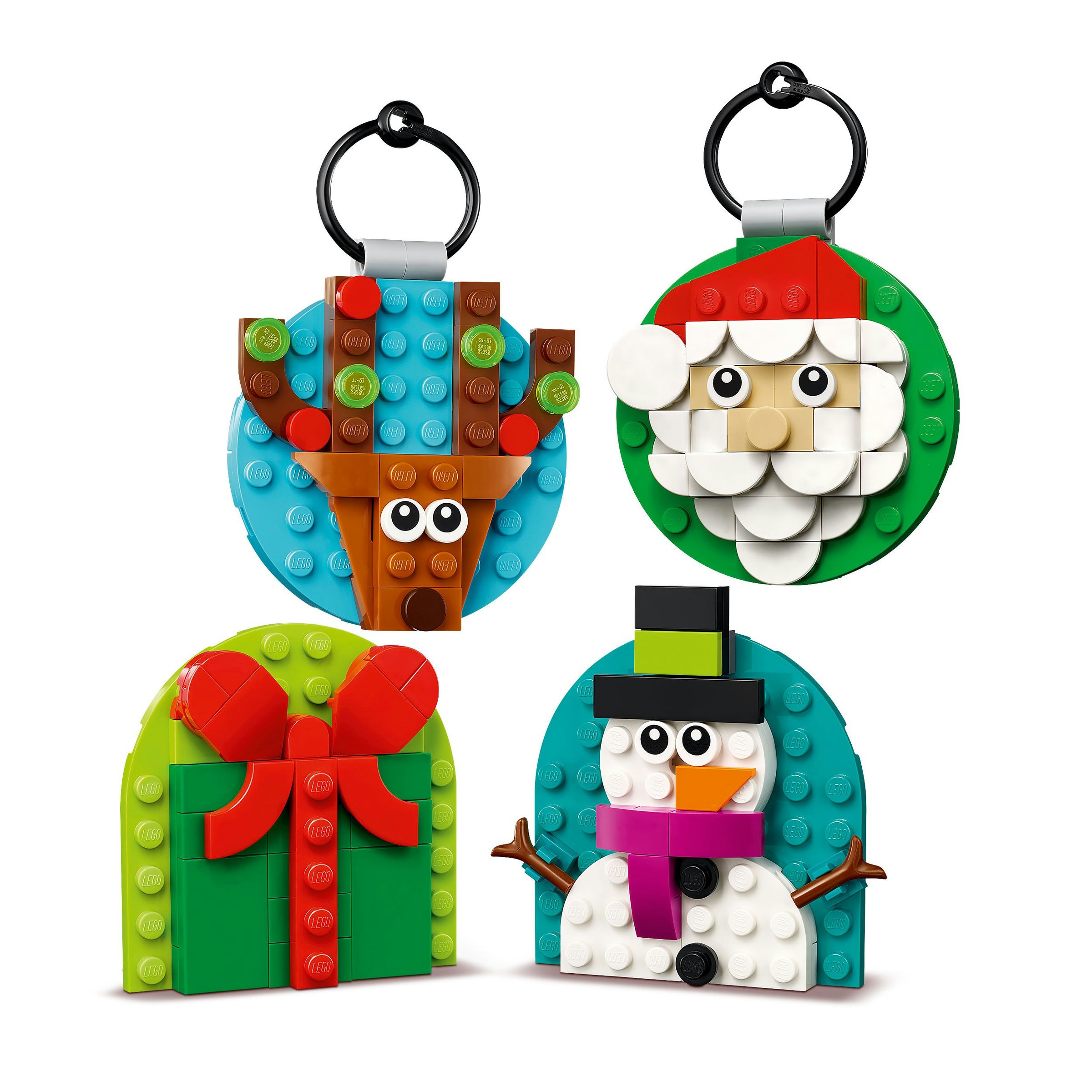 Seleção de Enfeites de Natal Lego 4