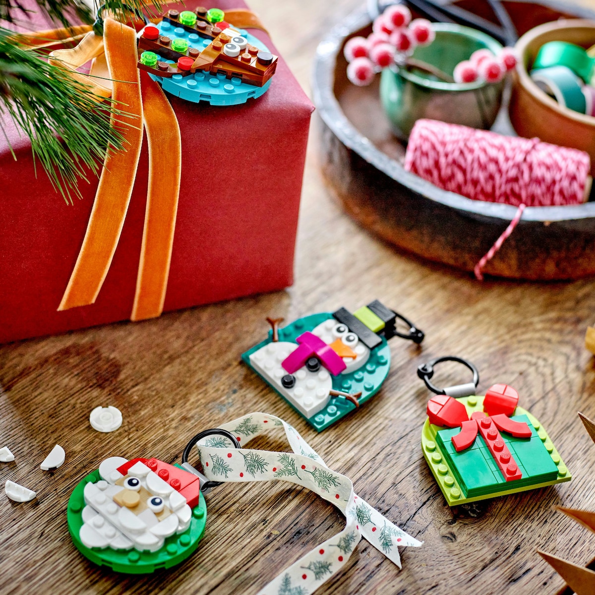 Seleção de Enfeites de Natal Lego 6