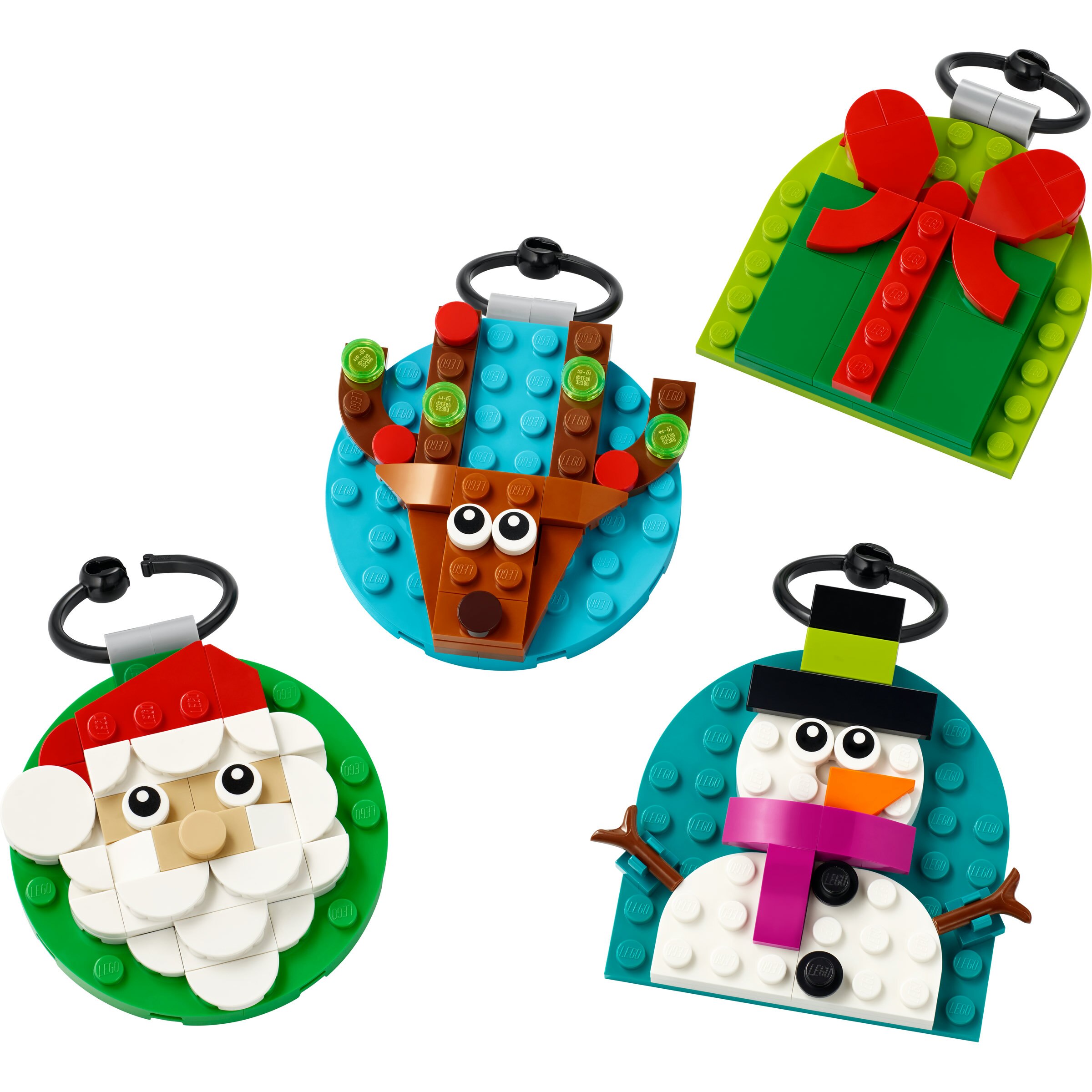 Seleção de Enfeites de Natal Lego 7