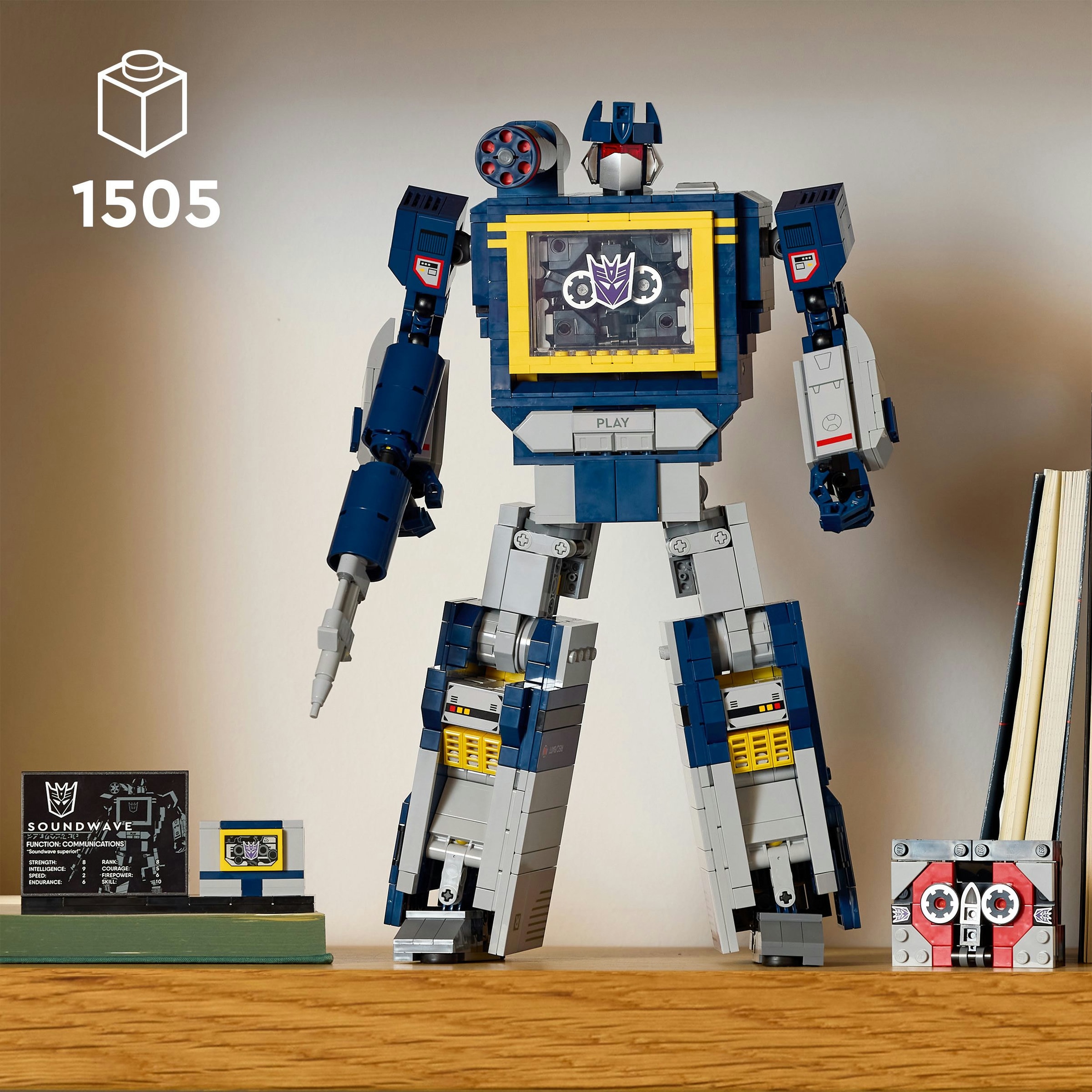 Transformers: Soundwave Lego Icons 4