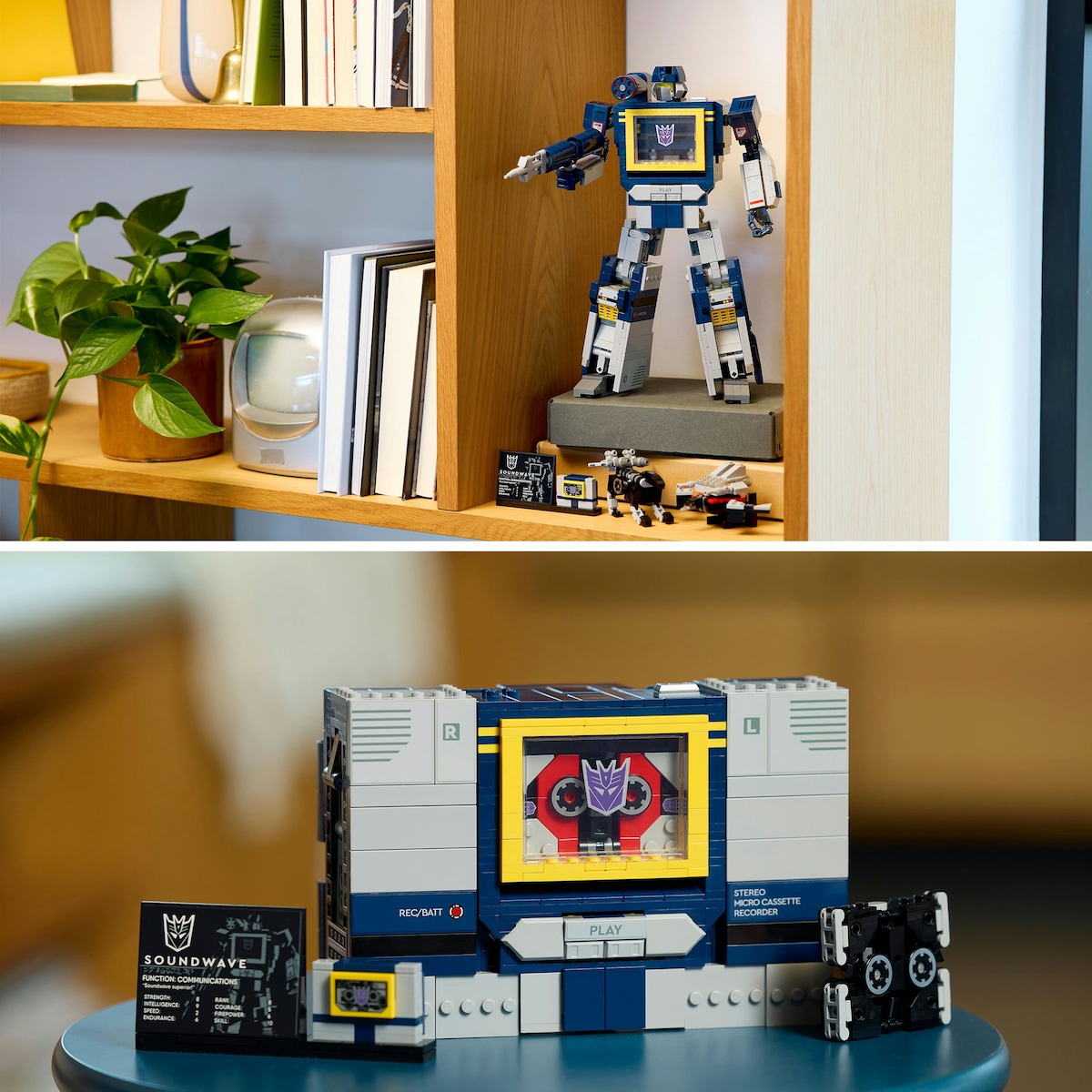 Transformers: Soundwave Lego Icons 5