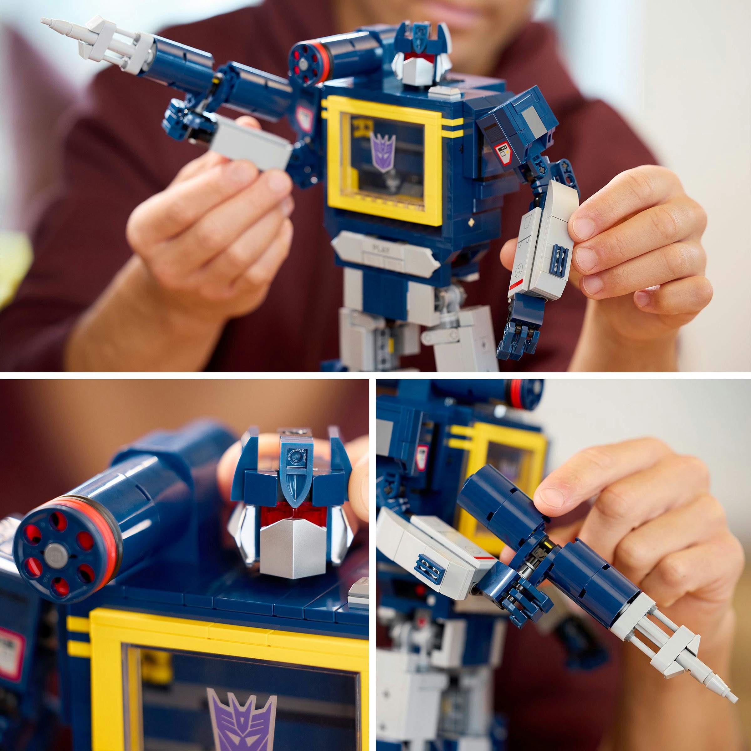 Transformers: Soundwave Lego Icons 6