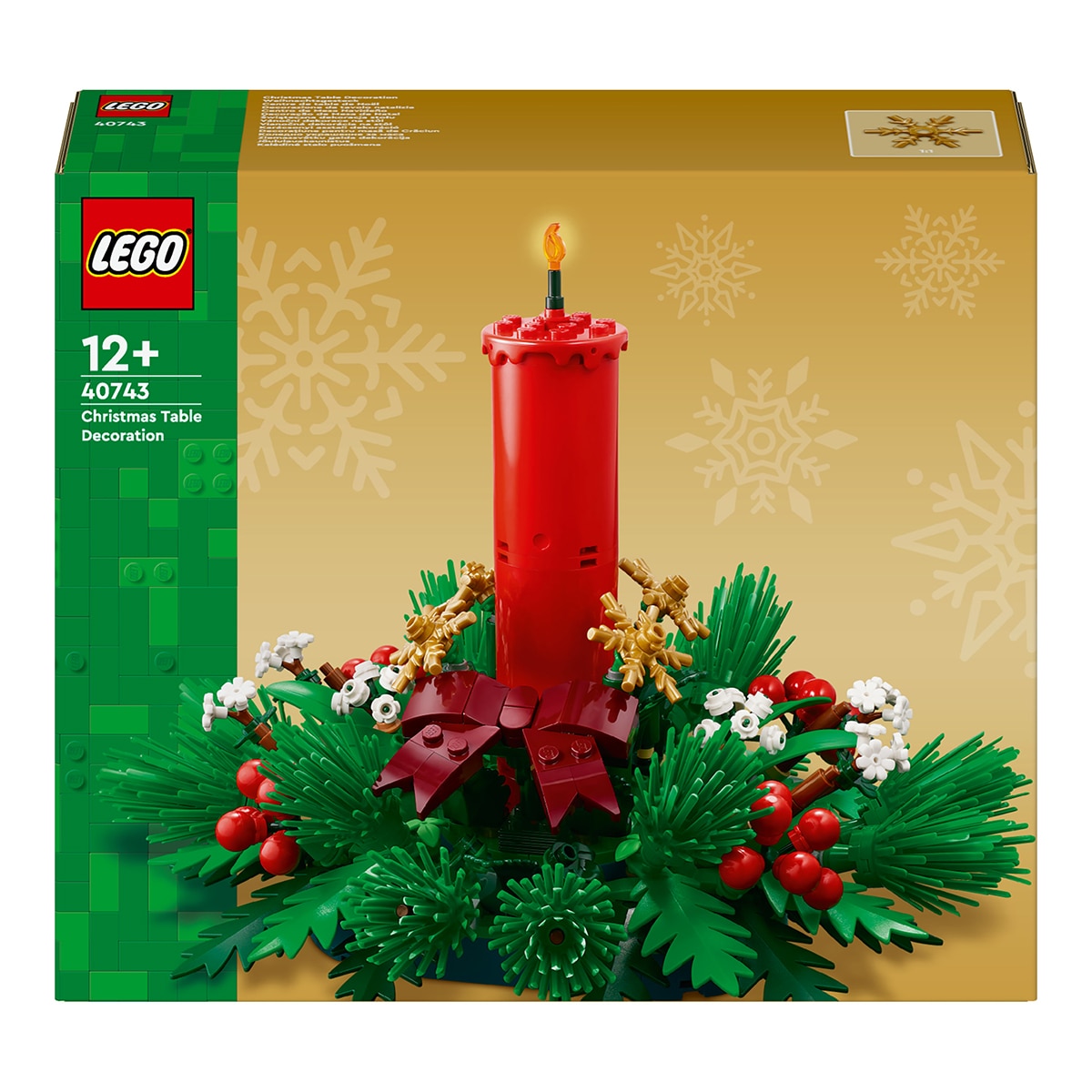 LEGO – Juego de construcción Centro de Mesa Navideño LEGO Seasons.