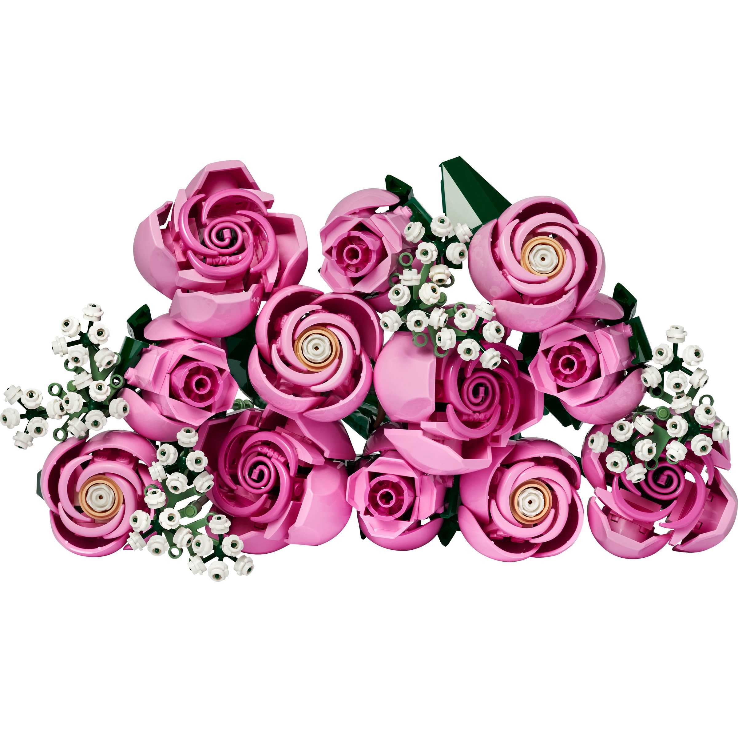Buquê de Rosas Cor-de-rosa Lego Botanicals 8