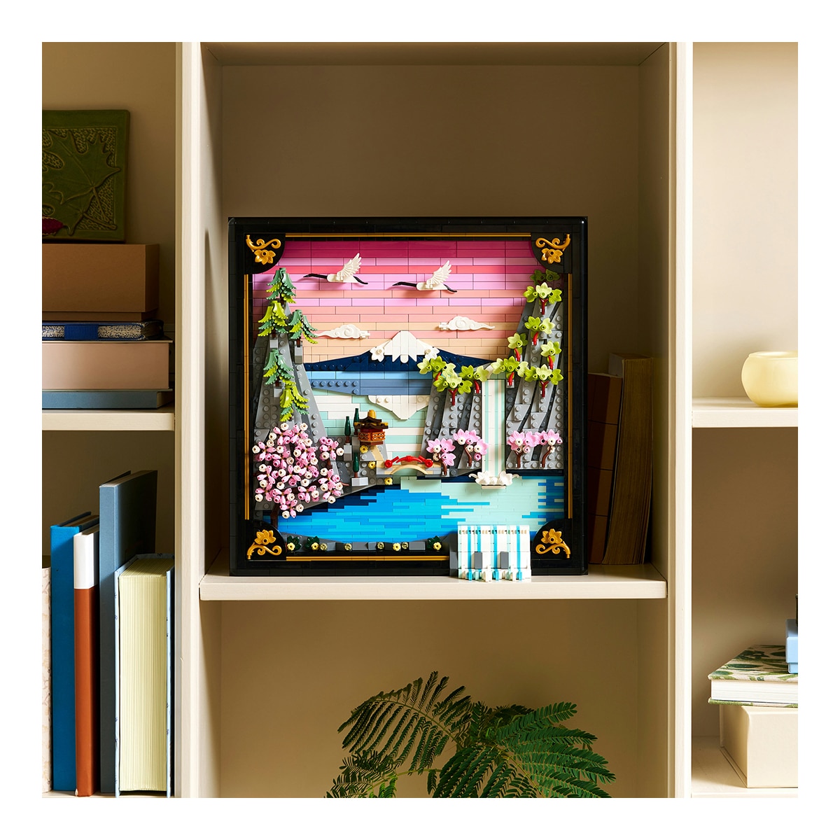 Lego Paisagem com Cerejeiras 5