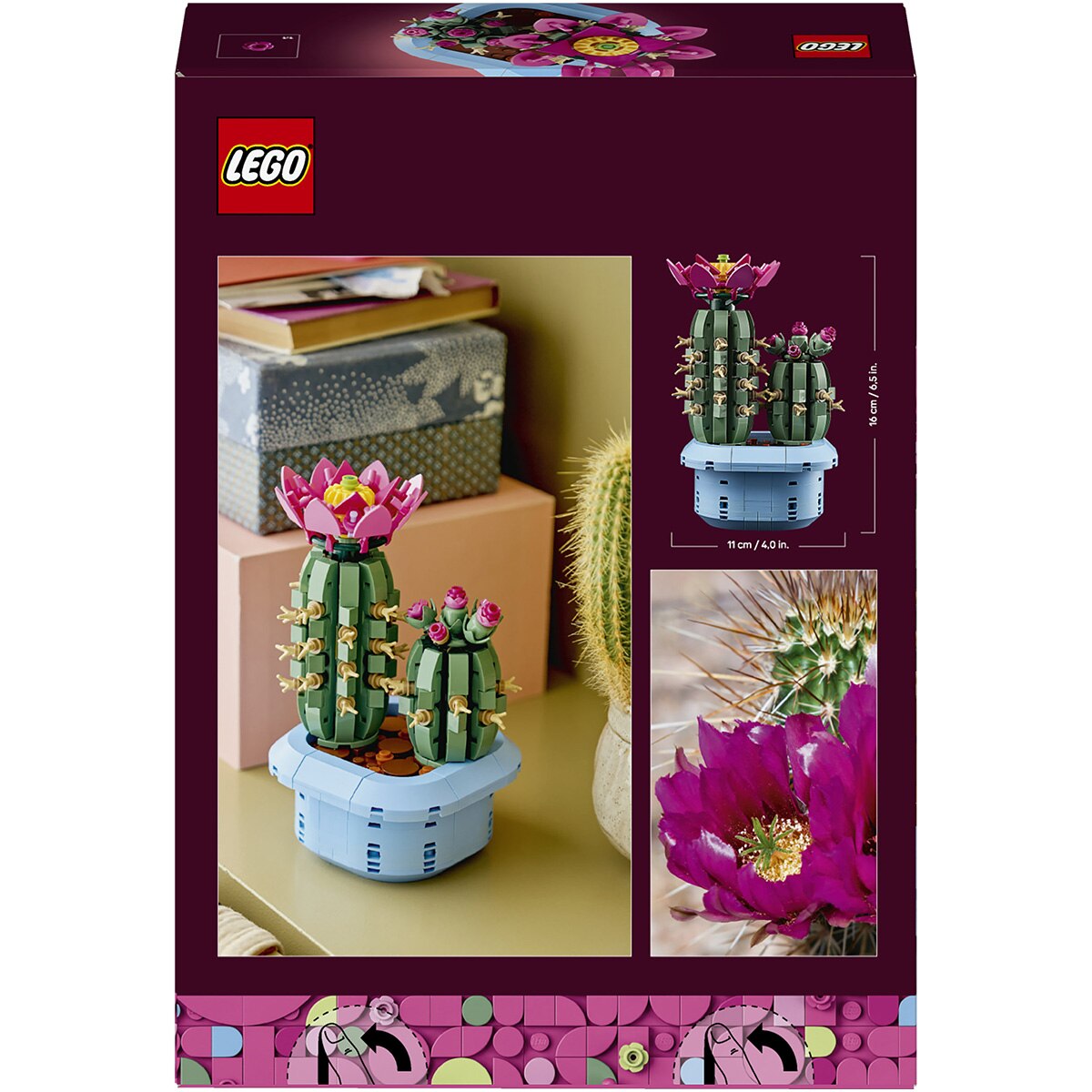 Juego de construcción Cactus en Flor LEGO Botanicals - 11509 9
